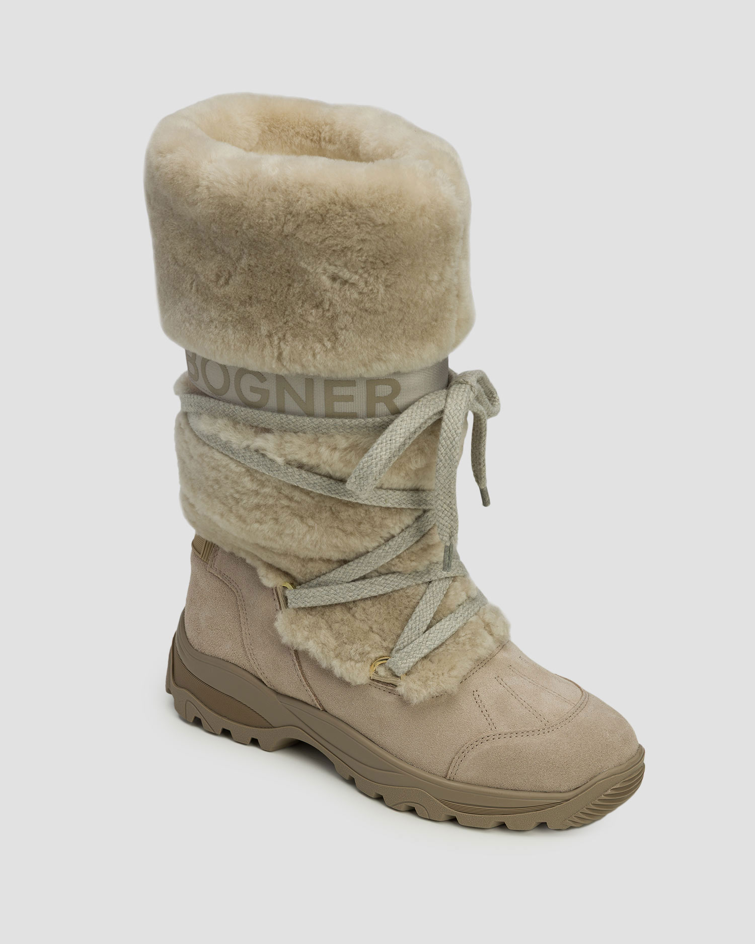 Dámské sněhule BOGNER Alta Badia S 8 A v Béžové Barvě