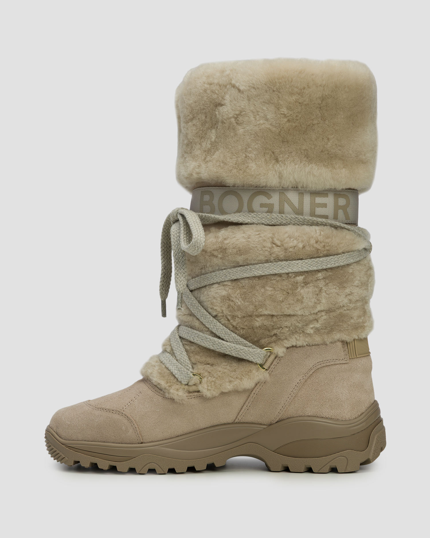 Dámské sněhule BOGNER Alta Badia S 8 A v Béžové Barvě