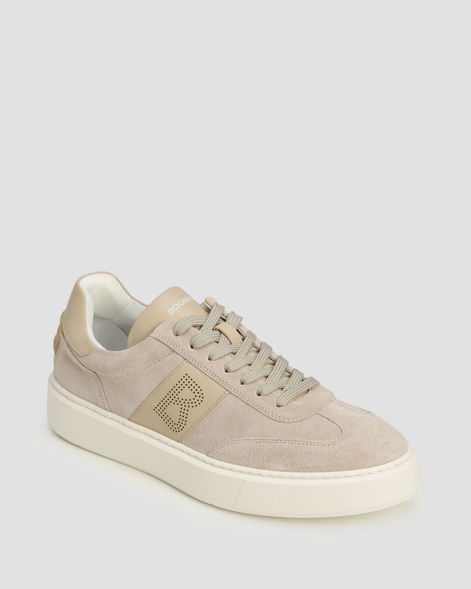 Pantofi din piele pentru bărbați BOGNER Philadelphia 6, Culoare/Model: Beżowy