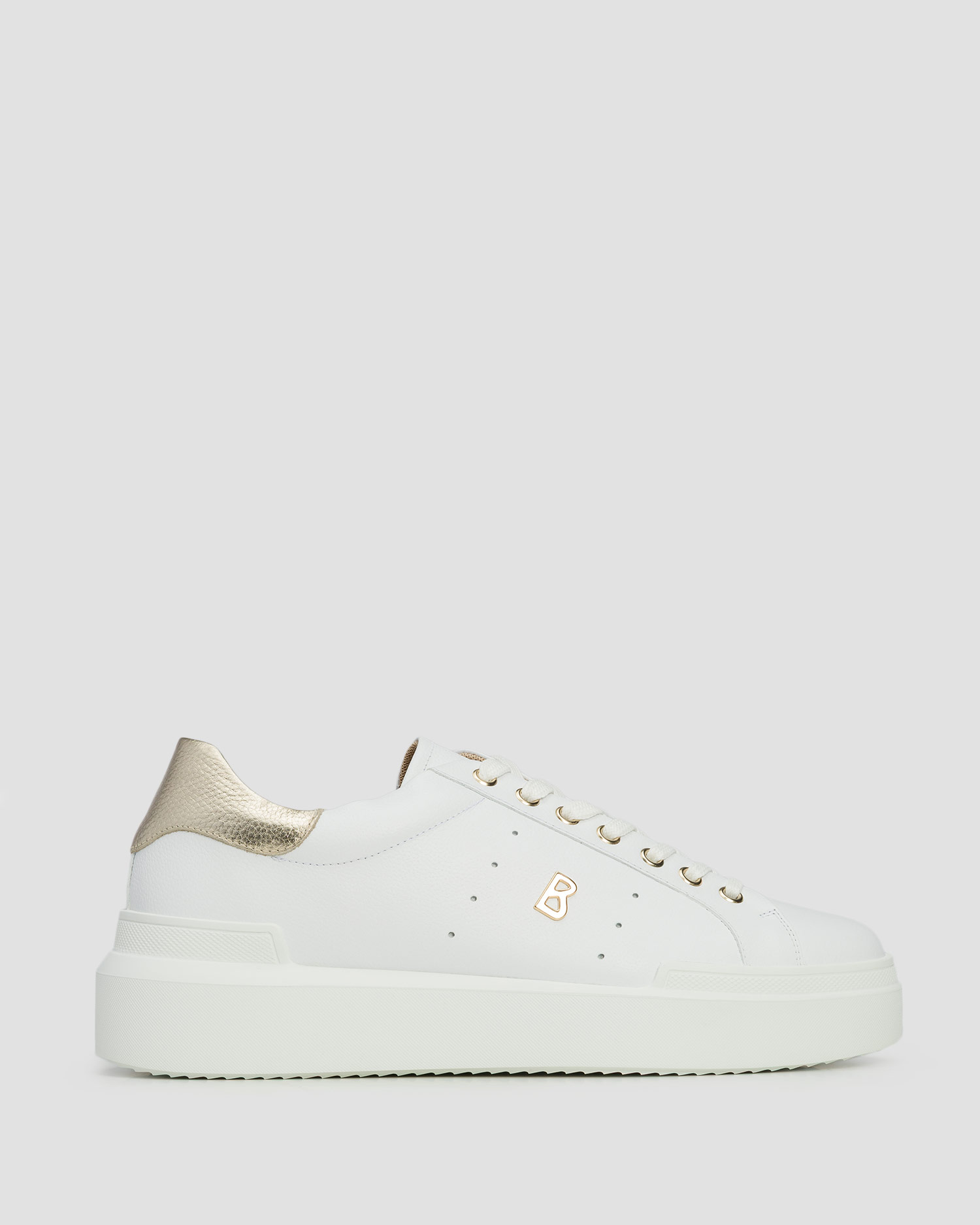 Bílé dámské kožené boty BOGNER Hollywood 20 C