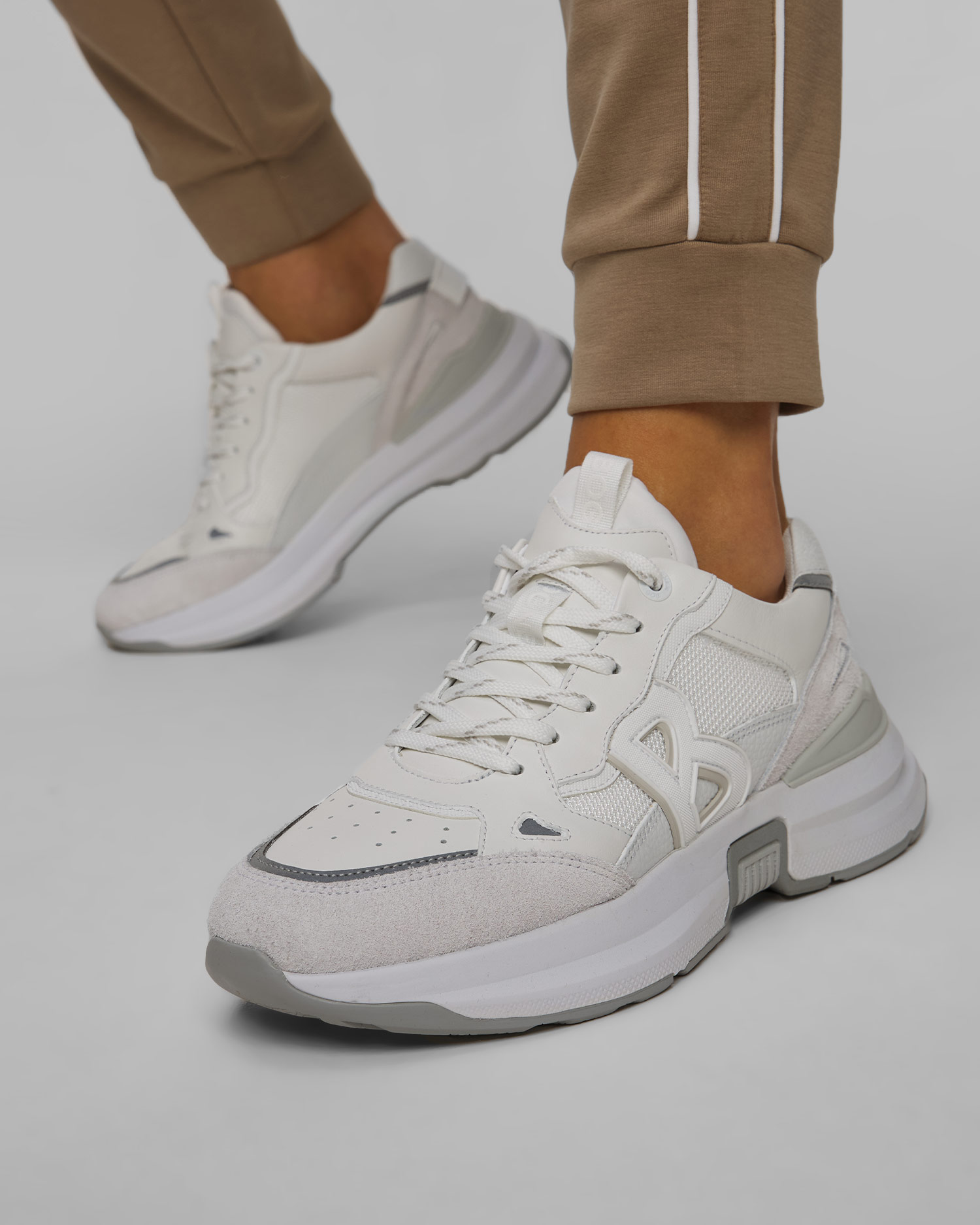 Sneakers blancs pour femmes BOGNER CTP25 City Trail Performance