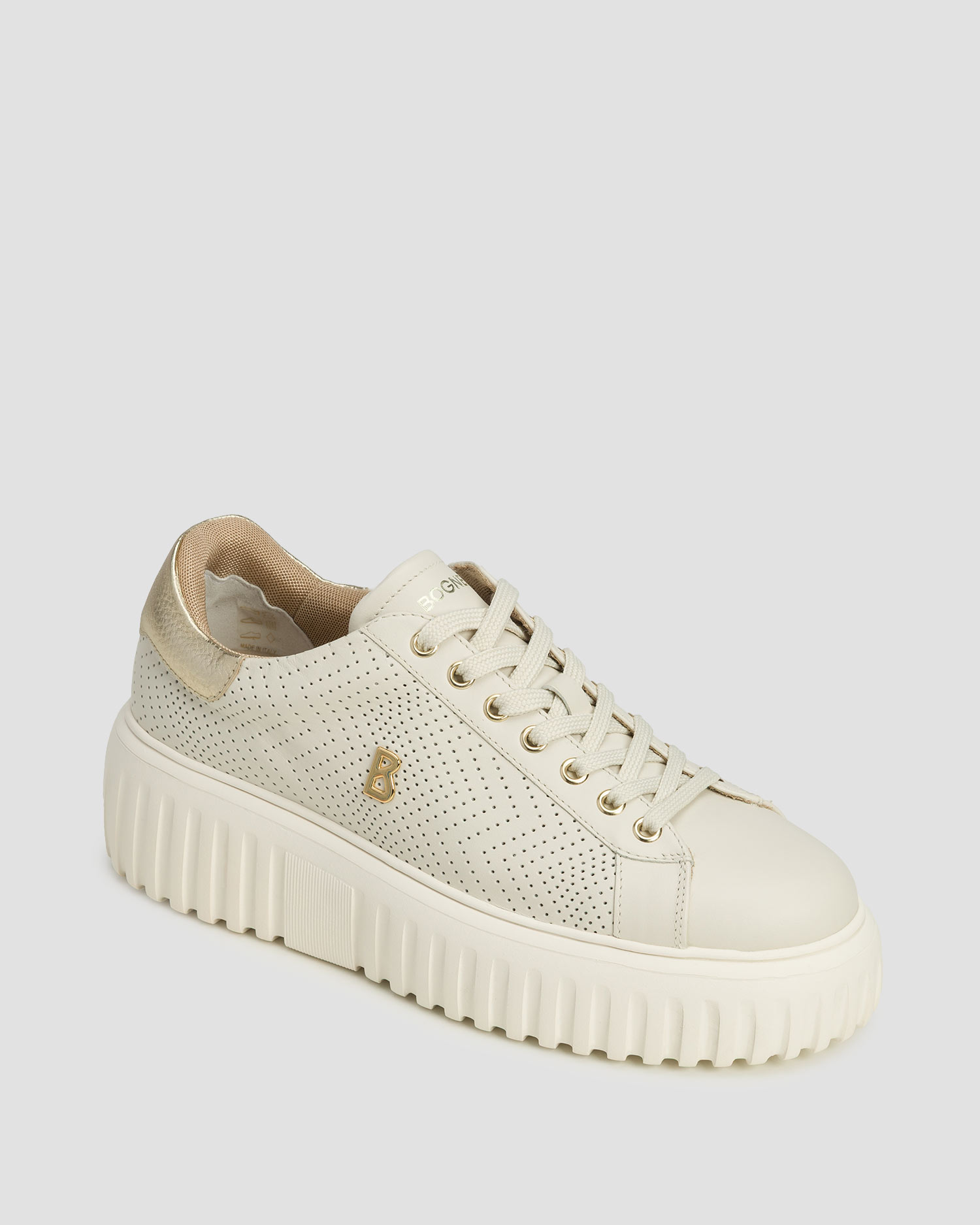 Chaussures beiges pour femmes BOGNER Singapore 2, Couleur: Beżowy