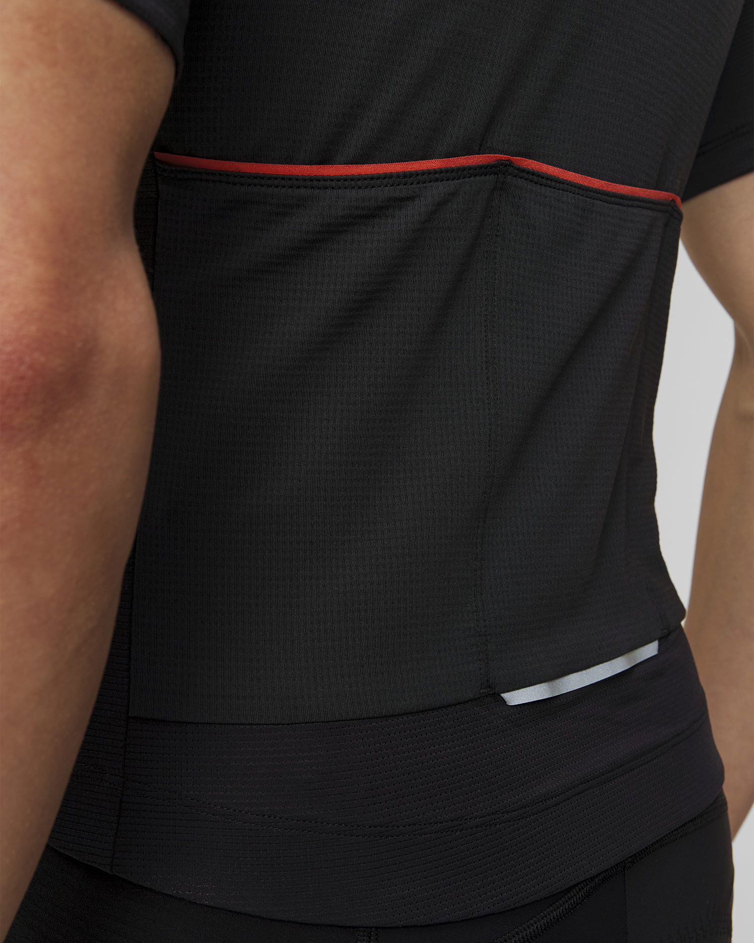 Maglia da ciclismo da uomo Isadore Signature Merino Tech Jersey nera