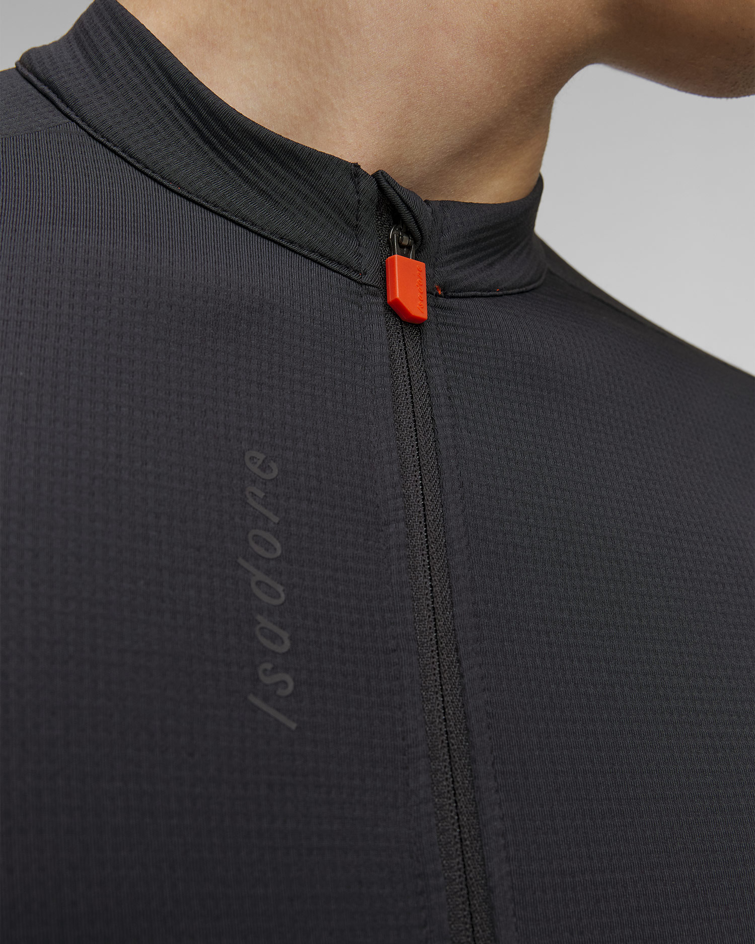 Maglia da ciclismo da uomo Isadore Signature Merino Tech Jersey nera