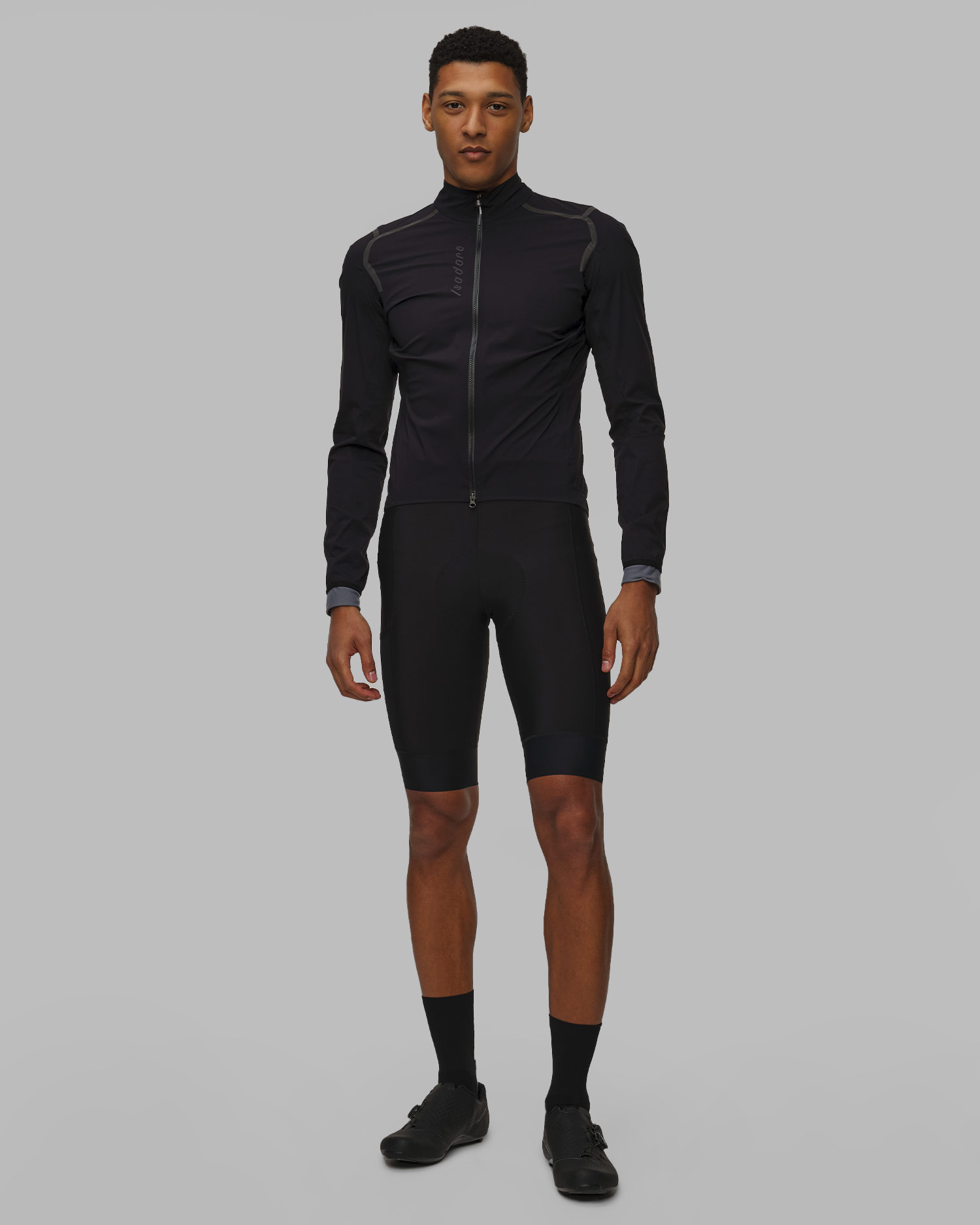 Pánska cyklistická bunda do dažďa Isadore Signature Rain Jacket čierna