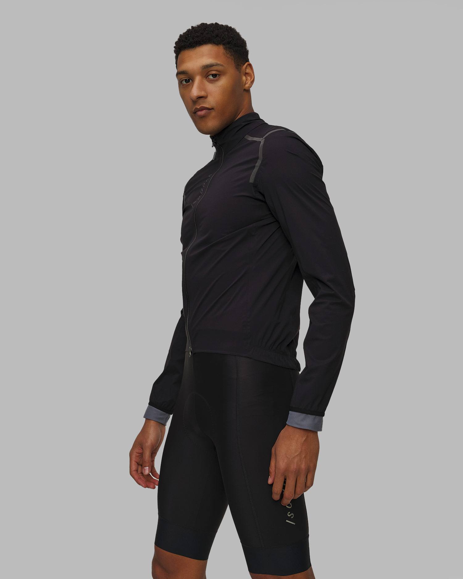 Giacca da ciclismo da uomo Isadore Signature Rain Jacket nera