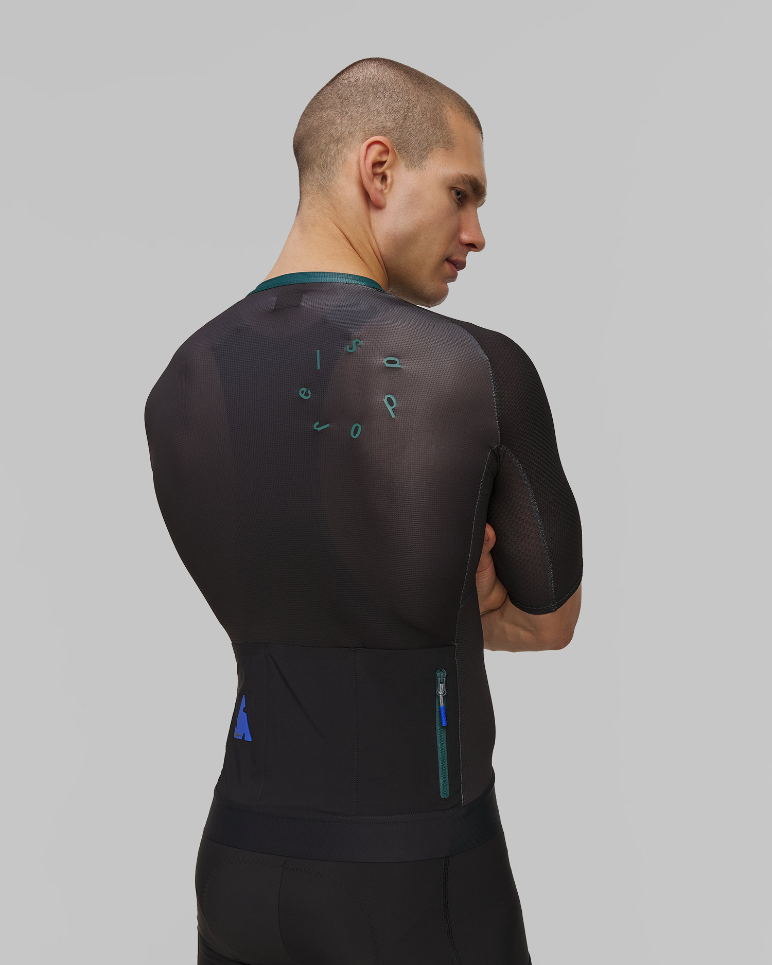 Maglia da ciclismo da uomo Isadore Alternative Jersey nera