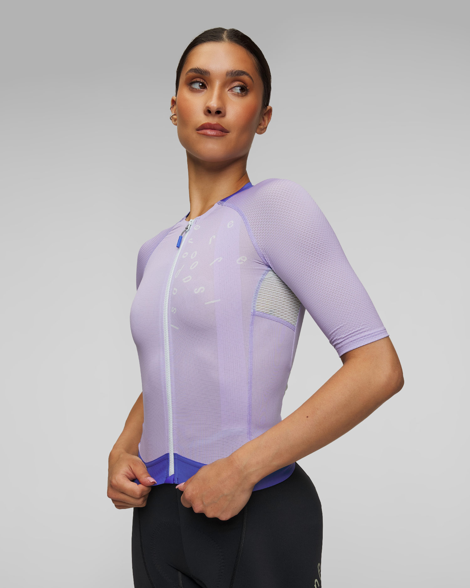 Koszulka rowerowa damska Isadore Alternative Jersey fioletowa