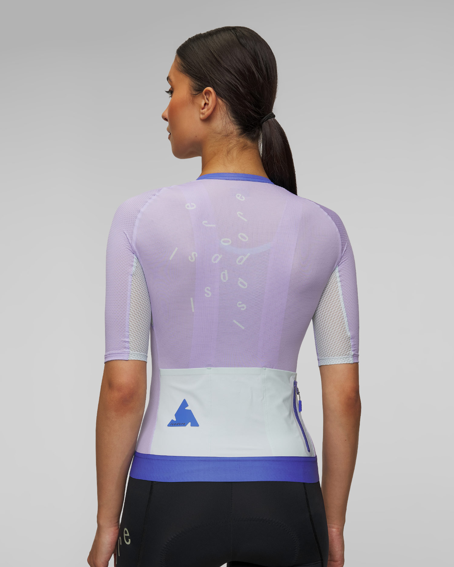 Koszulka rowerowa damska Isadore Alternative Jersey fioletowa