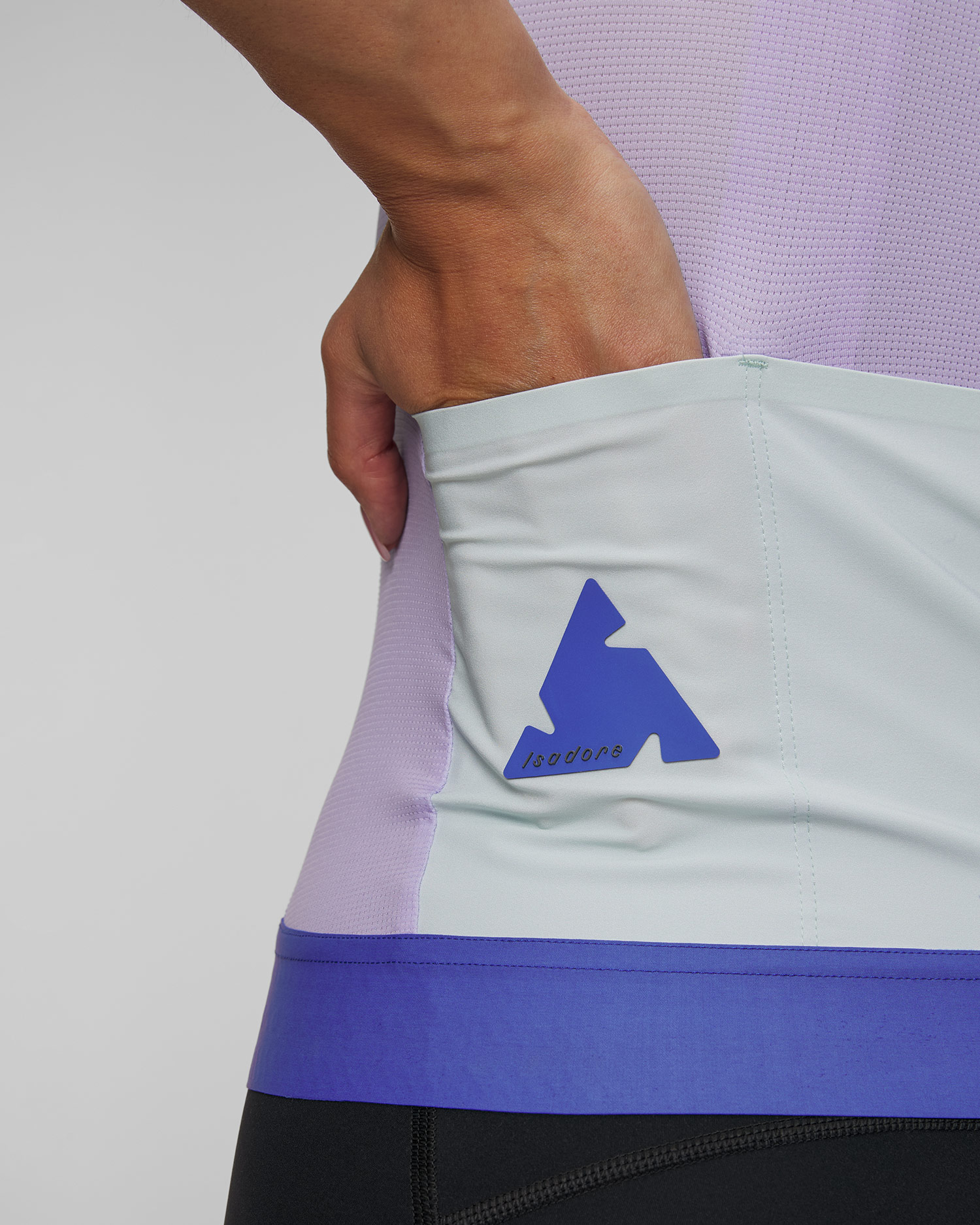 Koszulka rowerowa damska Isadore Alternative Jersey fioletowa