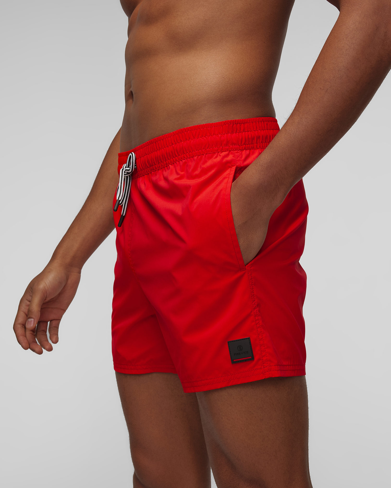 Pánské červené koupací šortky BOGNER FIRE+ICE Nelson2