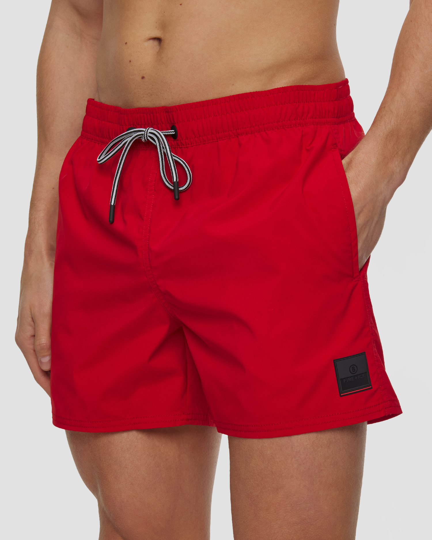 Kąpielówki męskie BOGNER Fire + Ice NELSON2, Barva/Vzor: Czerwony
