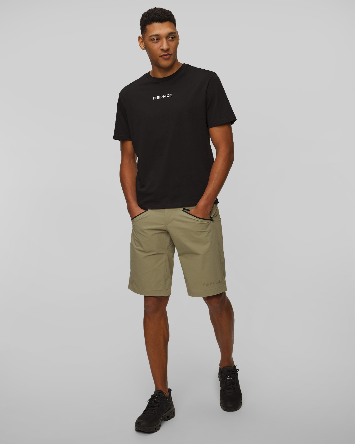 Short fonctionnel pour hommes BOGNER FIRE+ICE Cewan, Couleur: Zielony