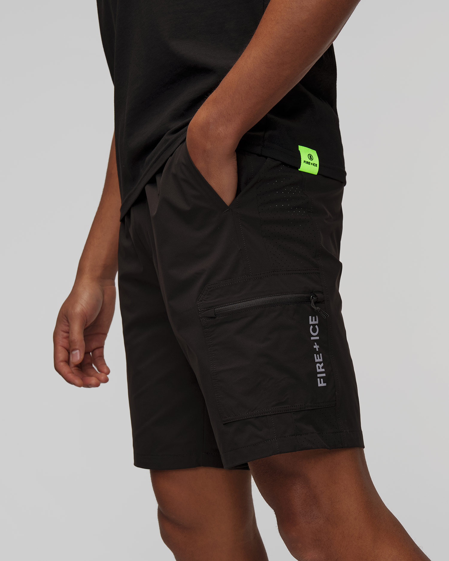 Černé pánské funkční šortky BOGNER FIRE+ICE Pavel