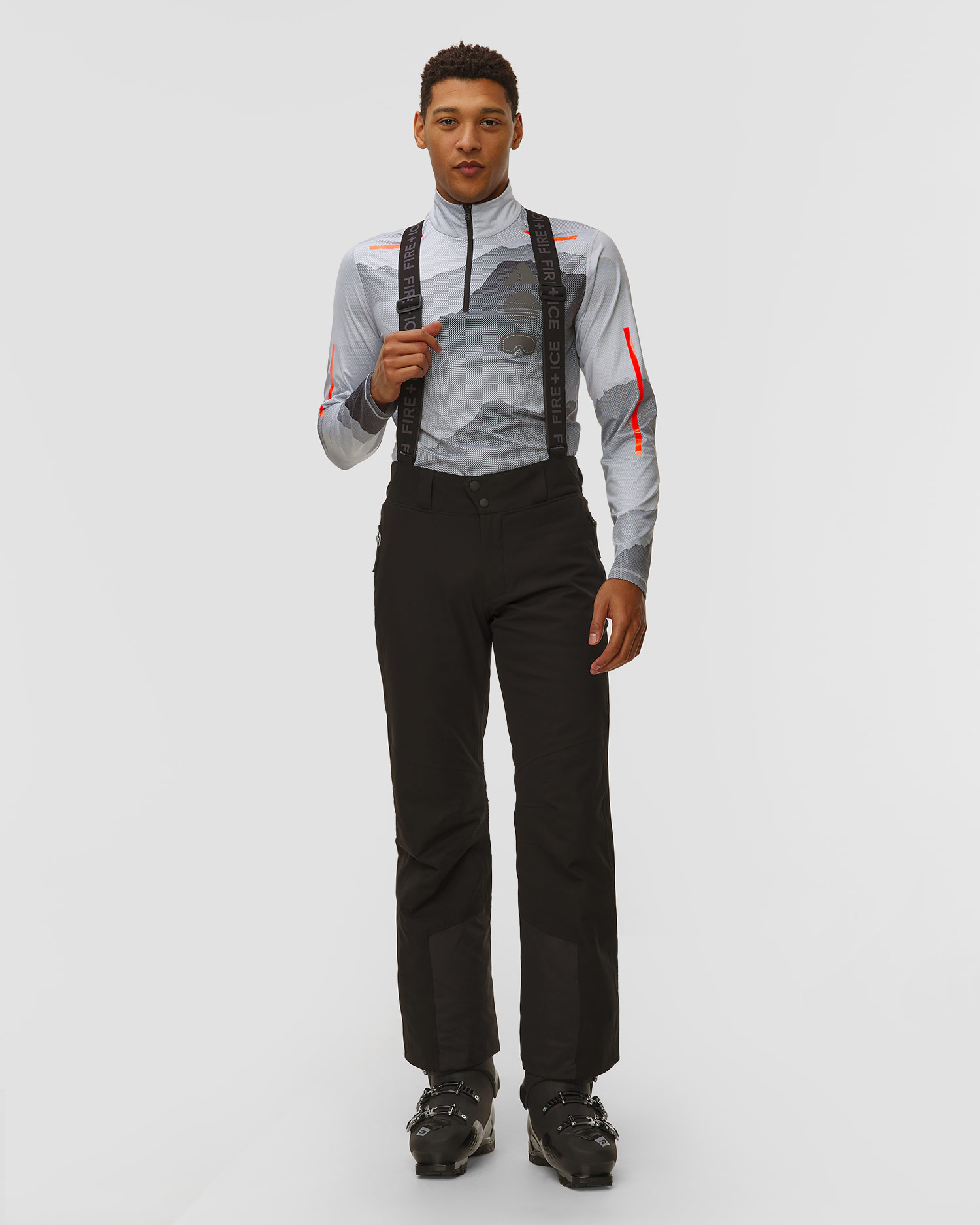 Spodnie narciarskie z szelkami męskie BOGNER FIRE+ICE Scott3-T