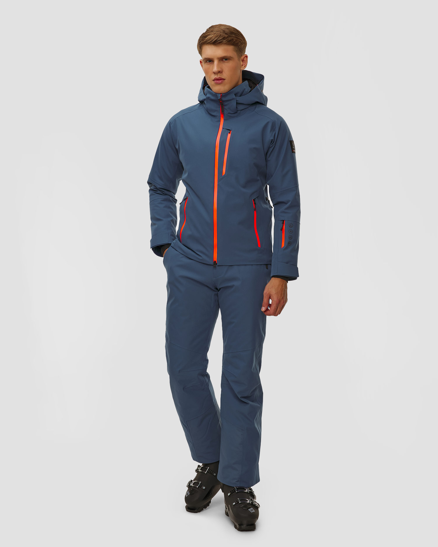 Spodnie narciarskie z szelkami męskie BOGNER FIRE+ICE Scott3-T