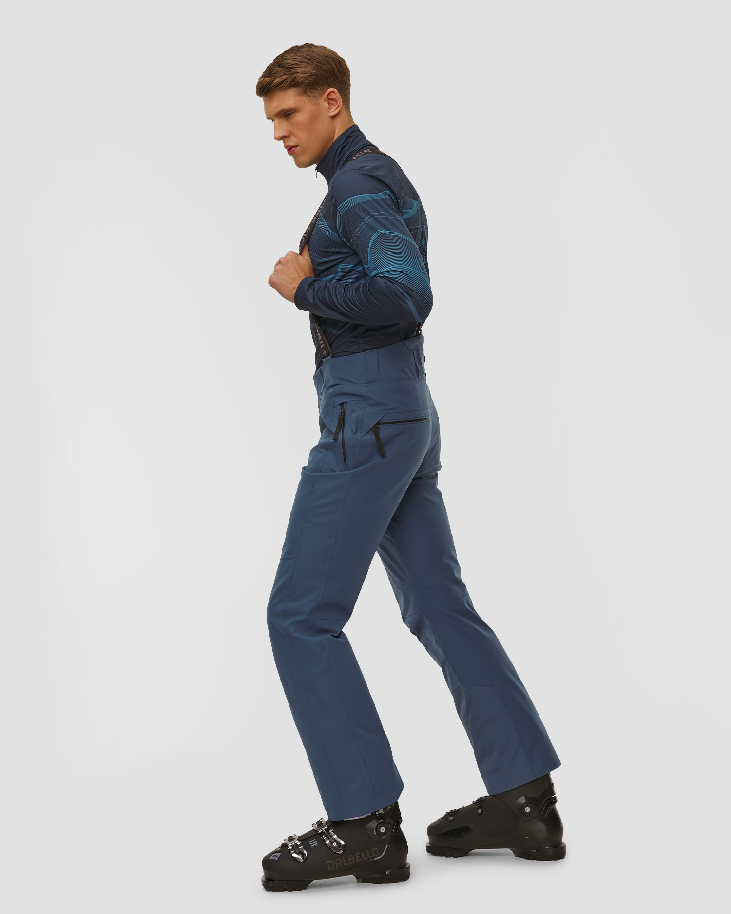 Spodnie narciarskie z szelkami męskie BOGNER FIRE+ICE Scott3-T