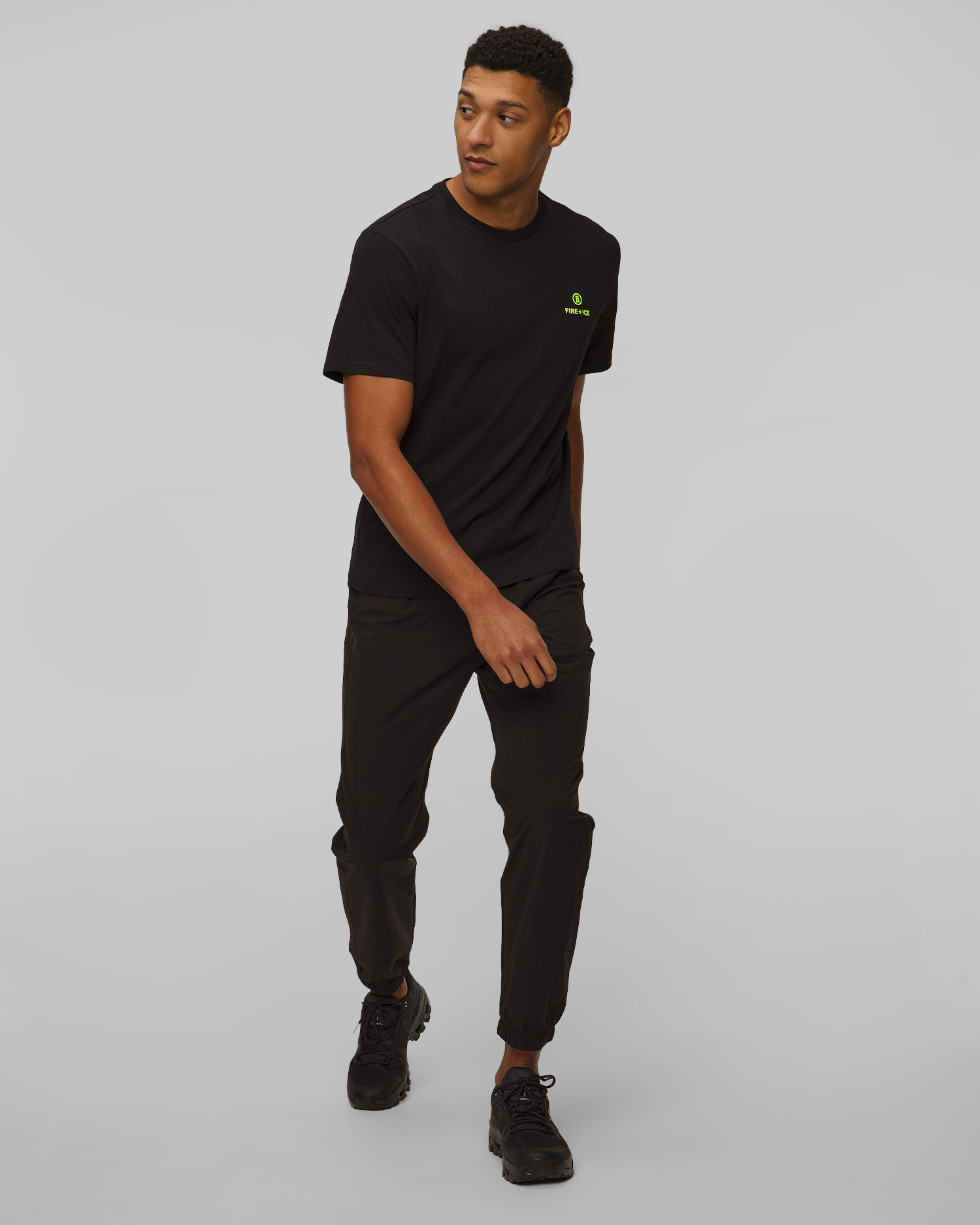 Pantaloni negri pentru bărbați BOGNER FIRE+ICE Bevan2
