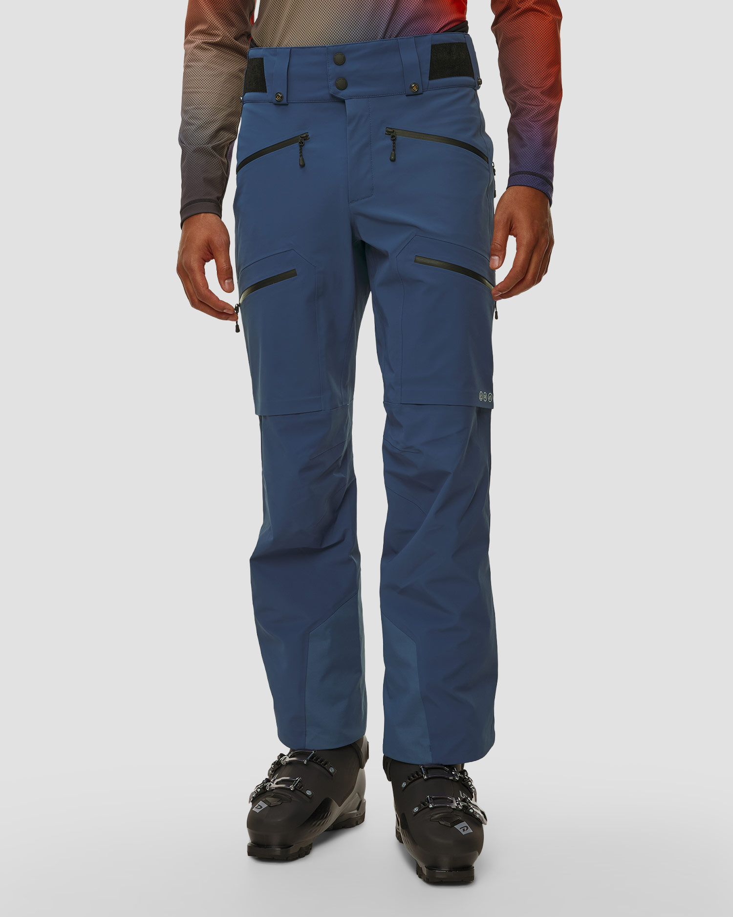 Men's blue ski trousers BOGNER FIRE+ICE Solomun-T