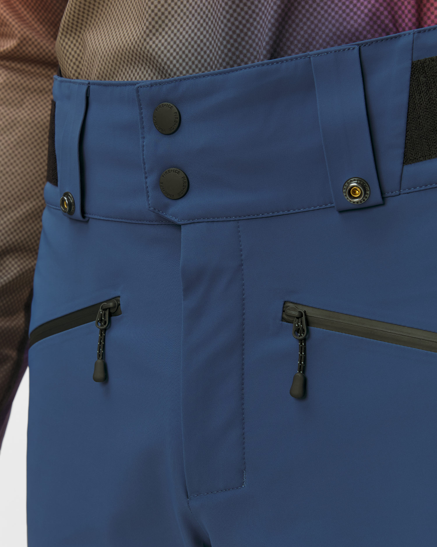 Men's blue ski trousers BOGNER FIRE+ICE Solomun-T