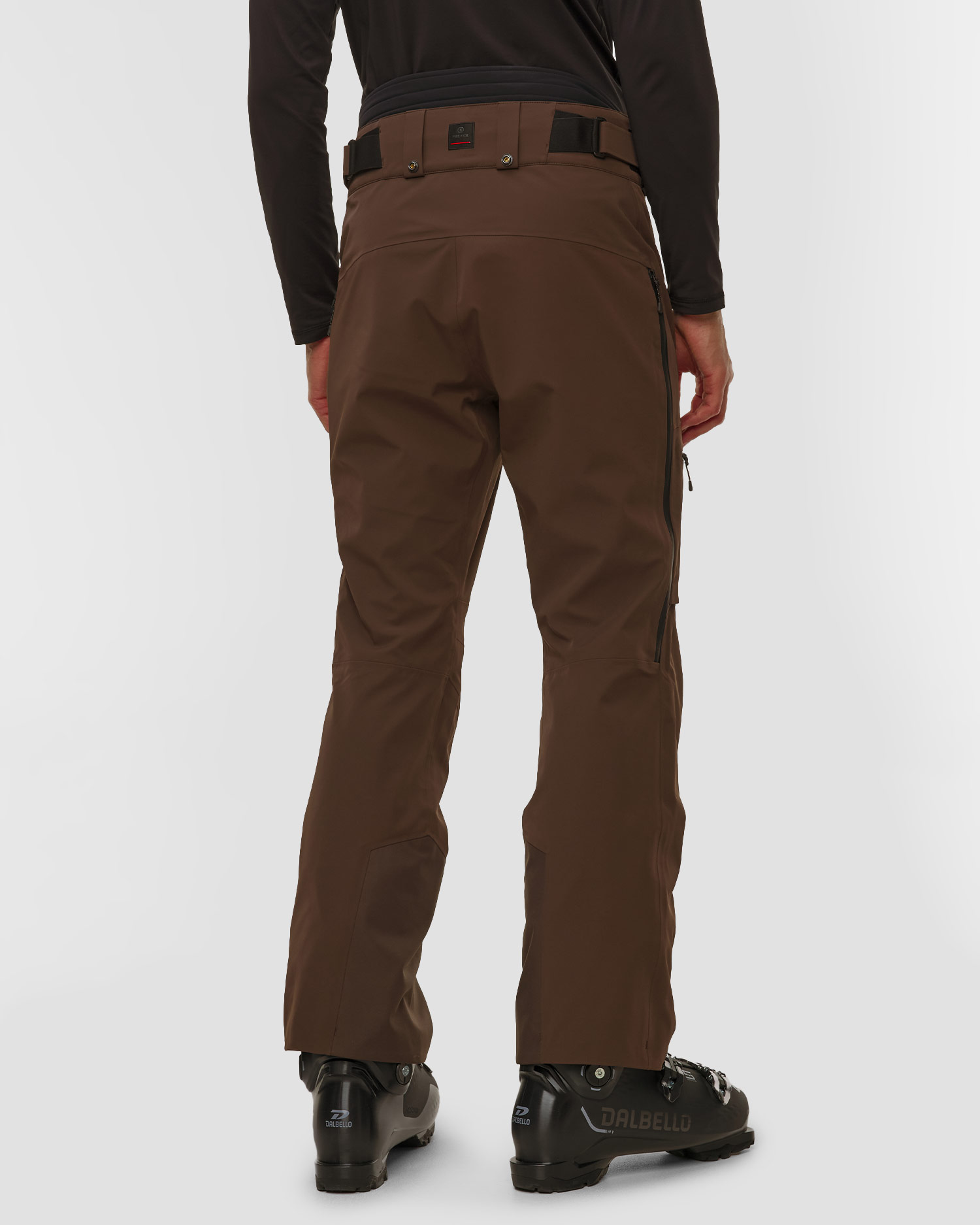 Brązowe spodnie narciarskie męskie BOGNER FIRE+ICE Solomun-T