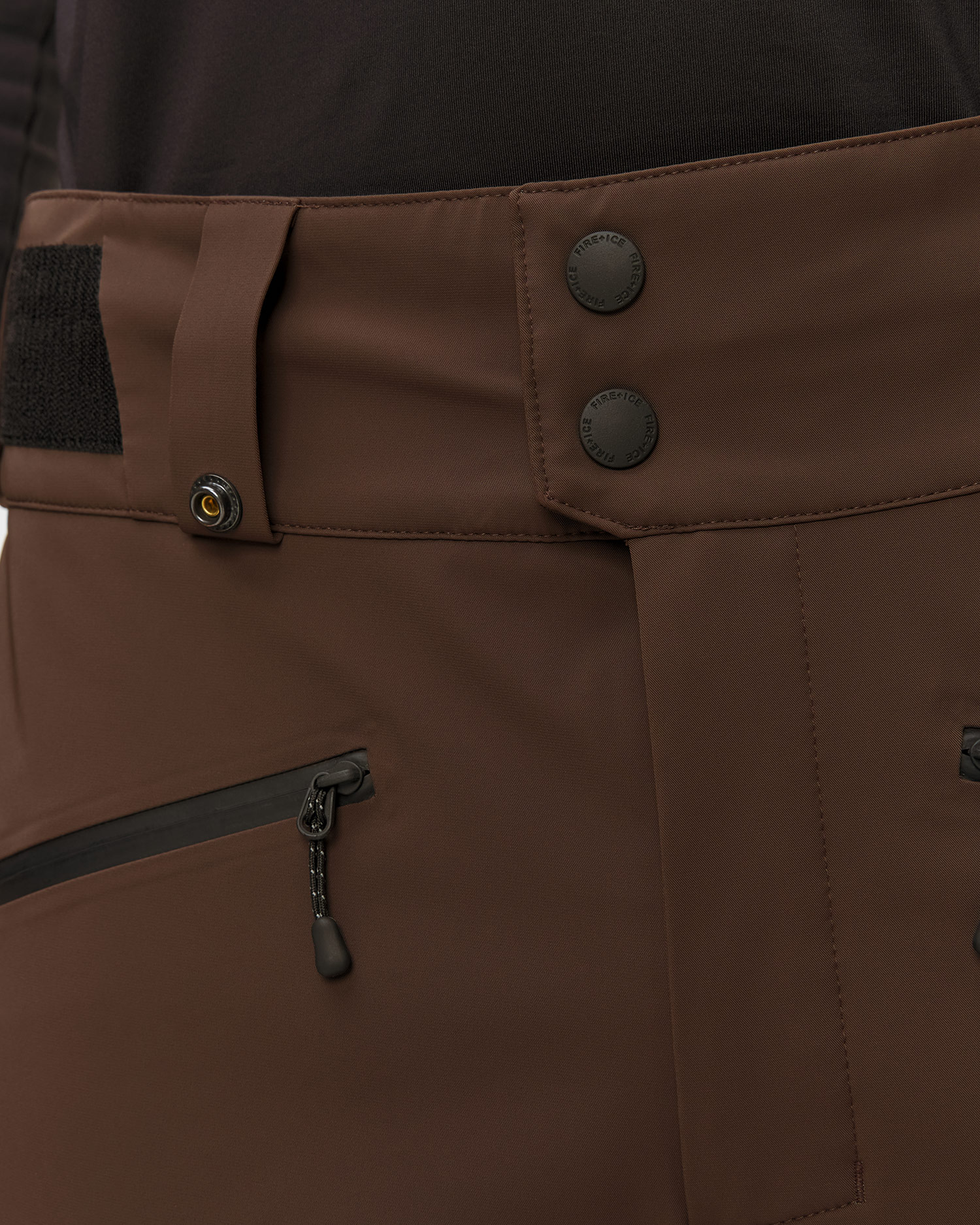 Brązowe spodnie narciarskie męskie BOGNER FIRE+ICE Solomun-T