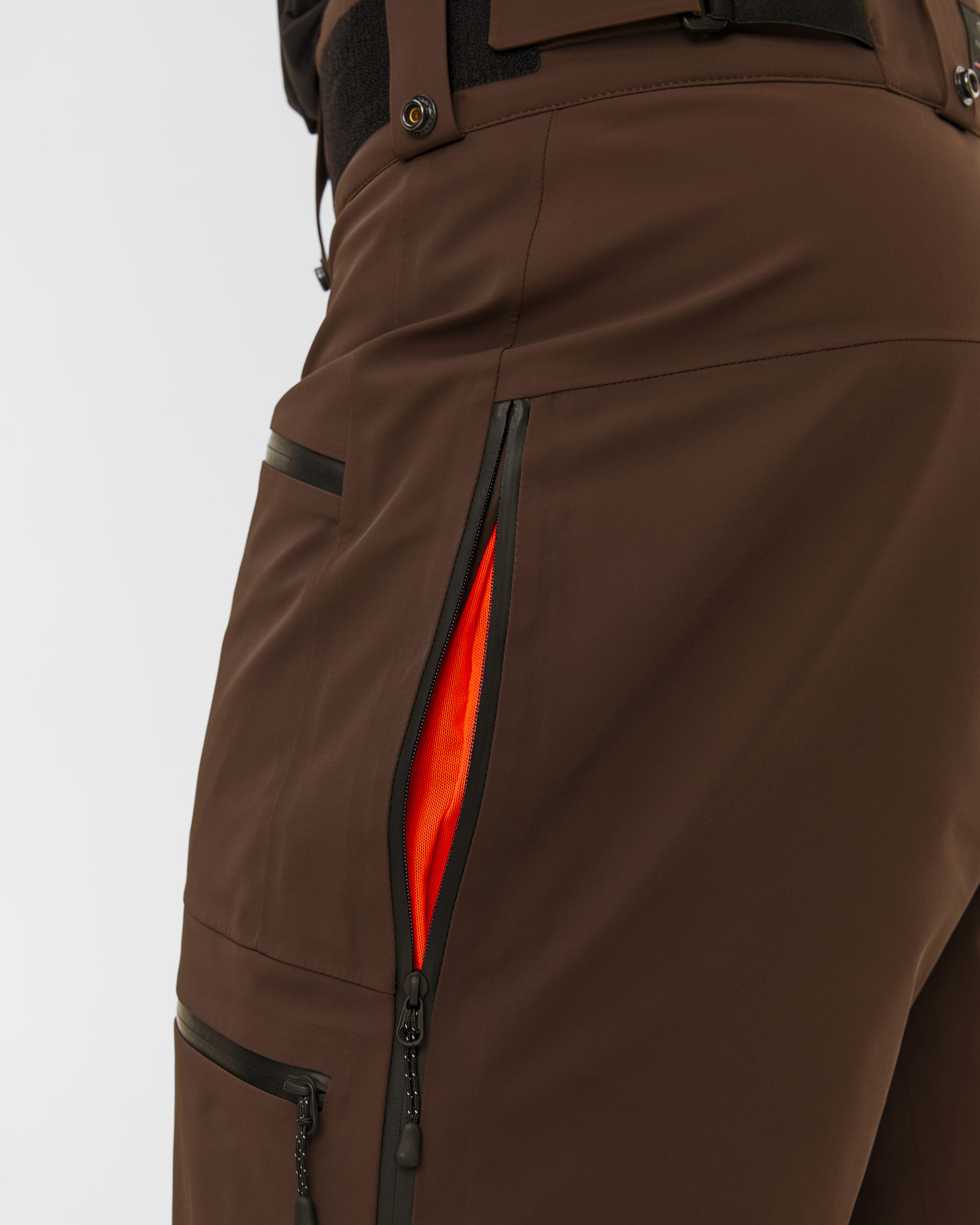 Brązowe spodnie narciarskie męskie BOGNER FIRE+ICE Solomun-T