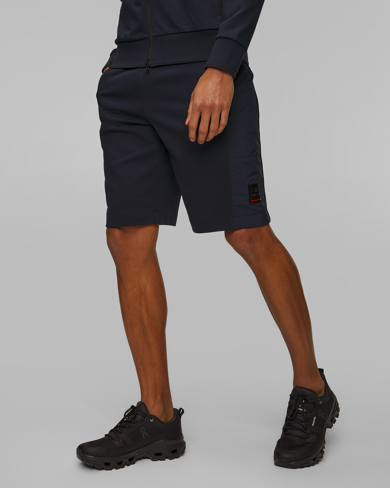Tmavě modré teplákové kraťasy BOGNER FIRE+ICE Leif