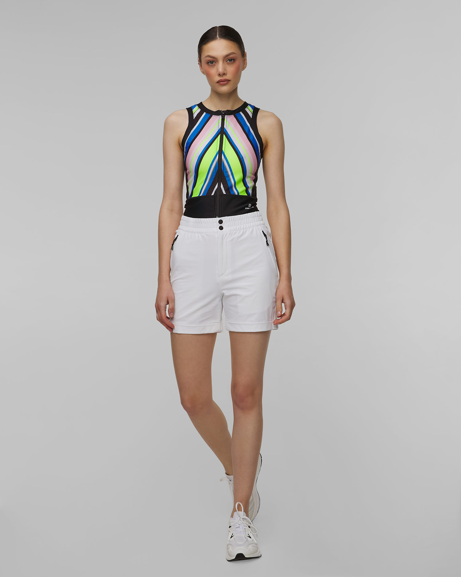 Dámské šortky BOGNER FIRE+ICE Piper v Bílé Barvě