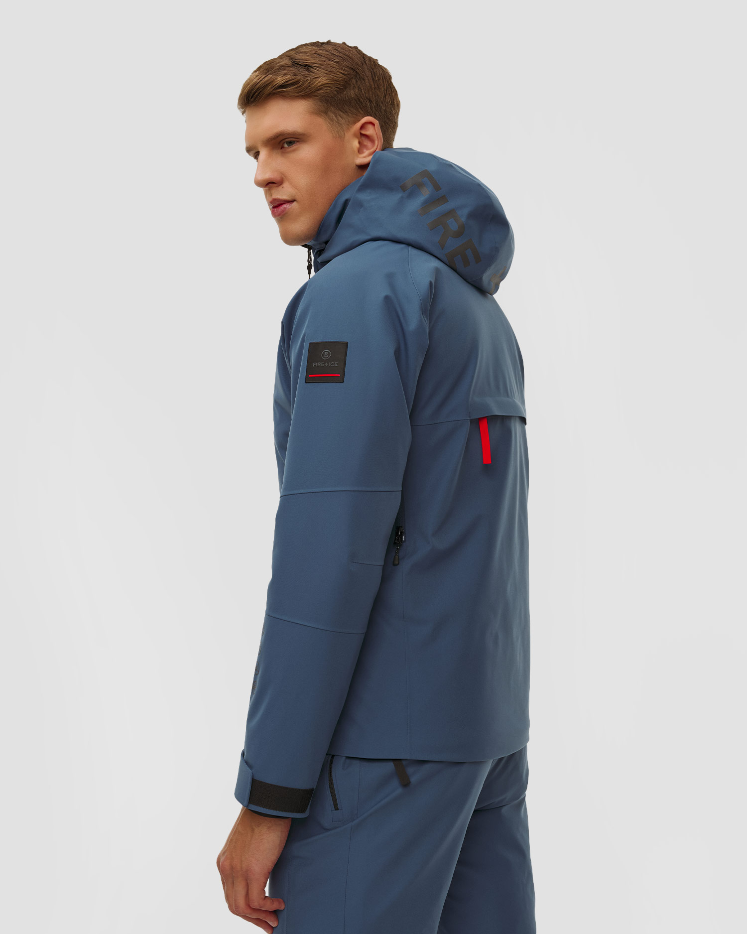 Tmavě modrá pánská lyžařská bunda BOGNER FIRE+ICE Eason3-T