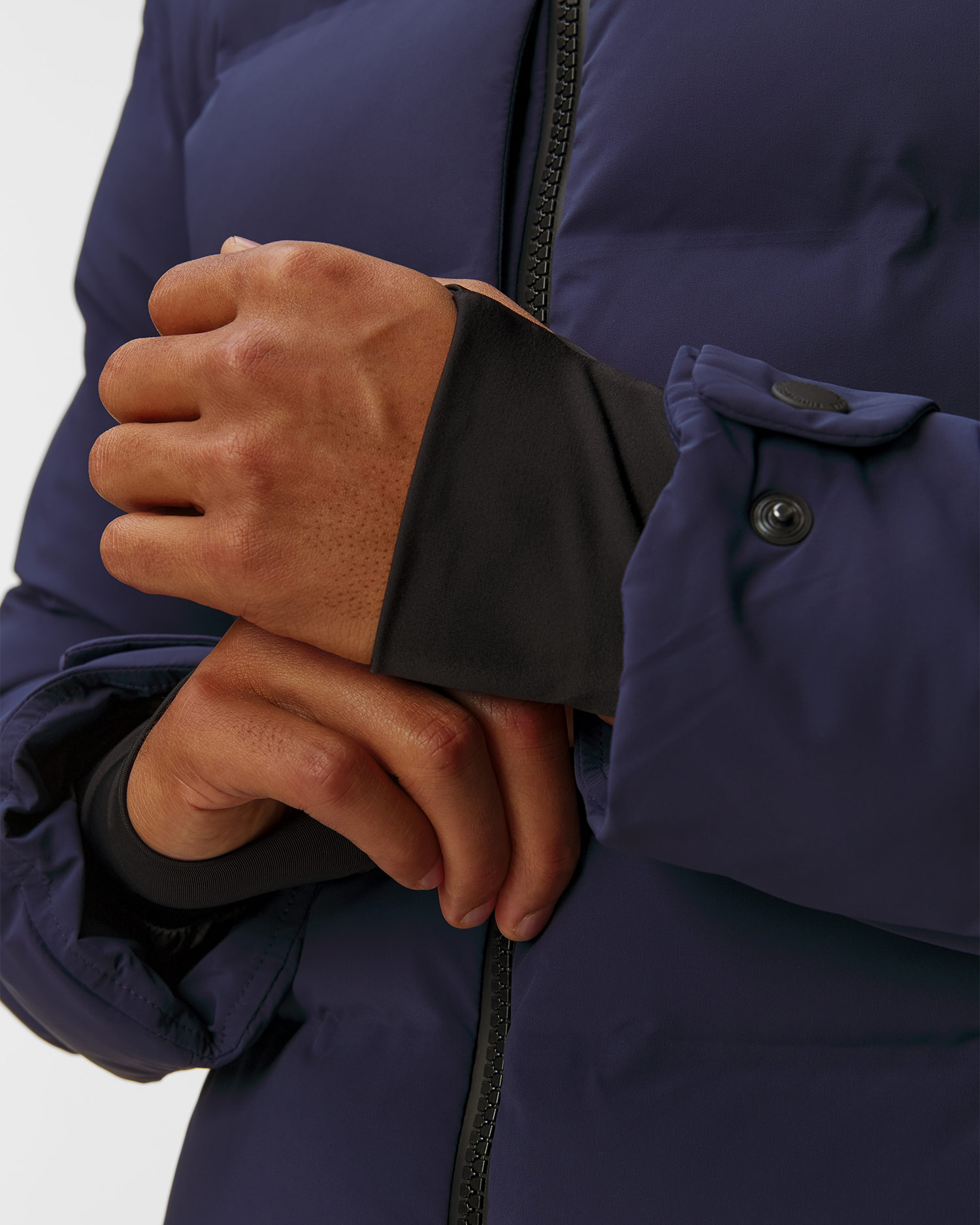 Giacca blu scuro da sci da uomo BOGNER FIRE+ICE Tec-Luka