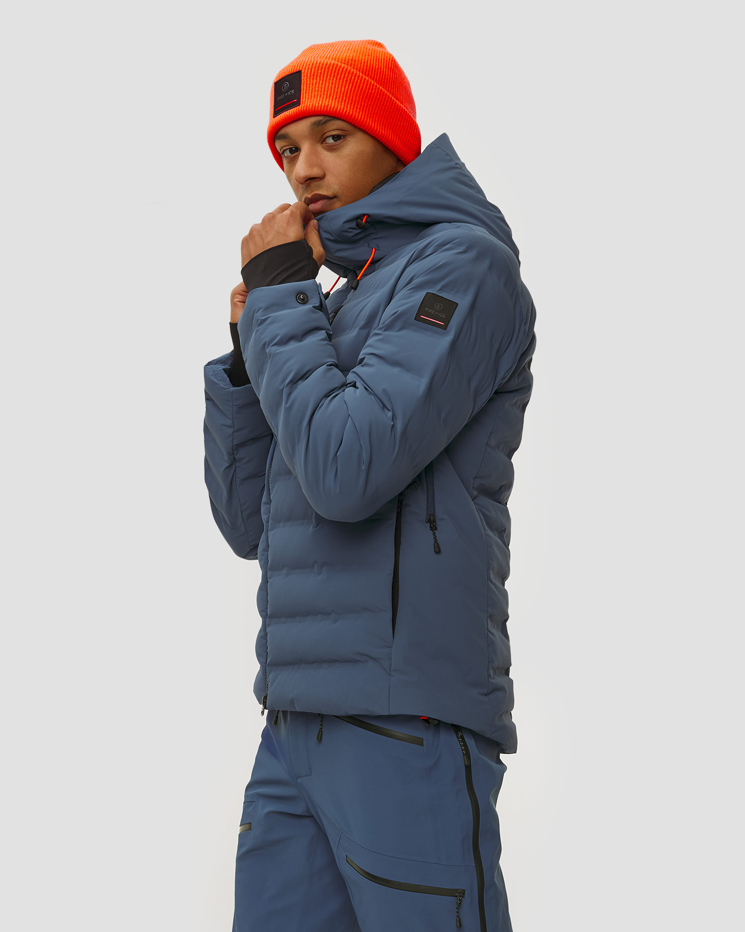 Men's blue ski jacket BOGNER FIRE+ICE York