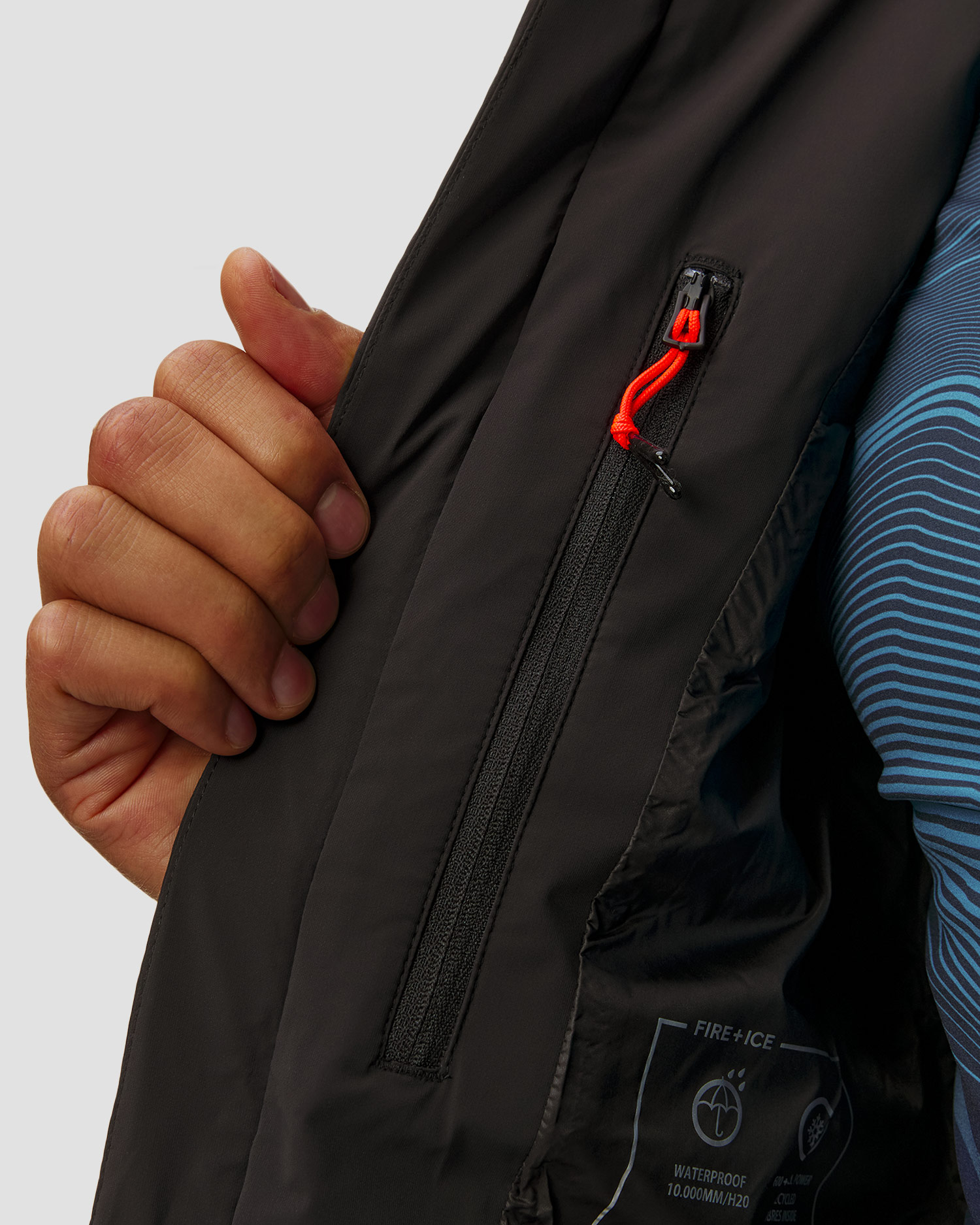 Men's blue ski jacket BOGNER FIRE+ICE York