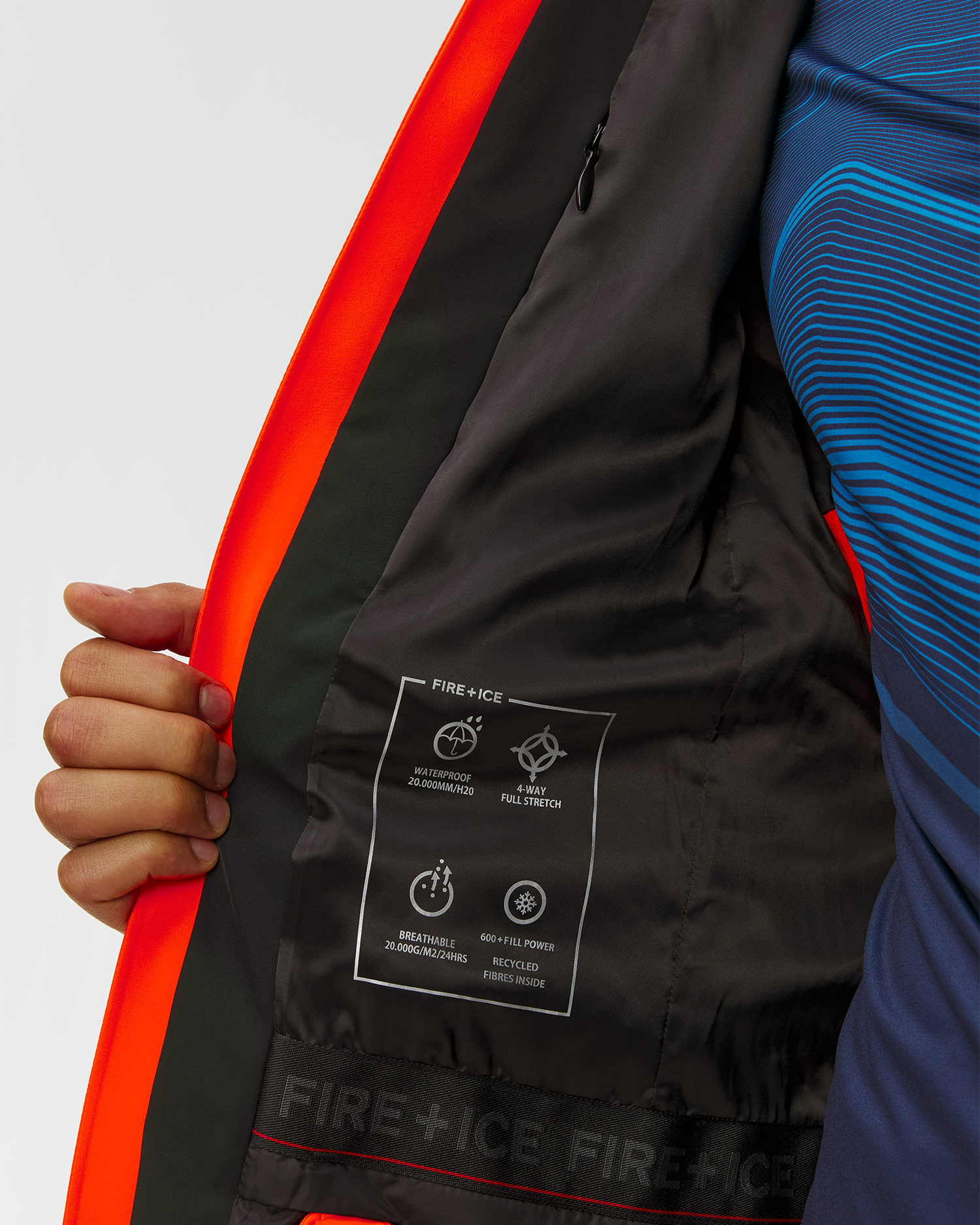 Veste de ski pour hommes BOGNER FIRE+ICE Radek