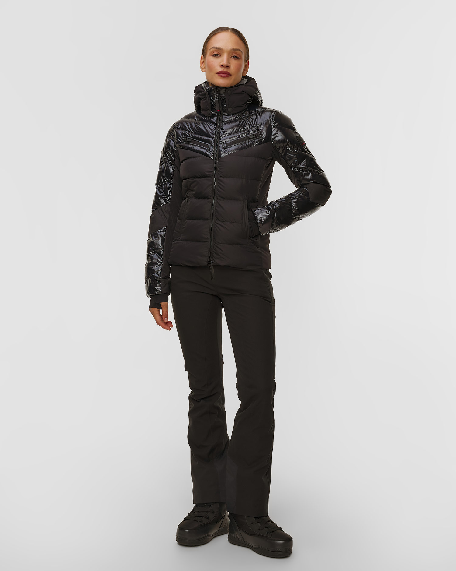 Dámská lyžařská bunda BOGNER FIRE+ICE Farina3 v černé barvě