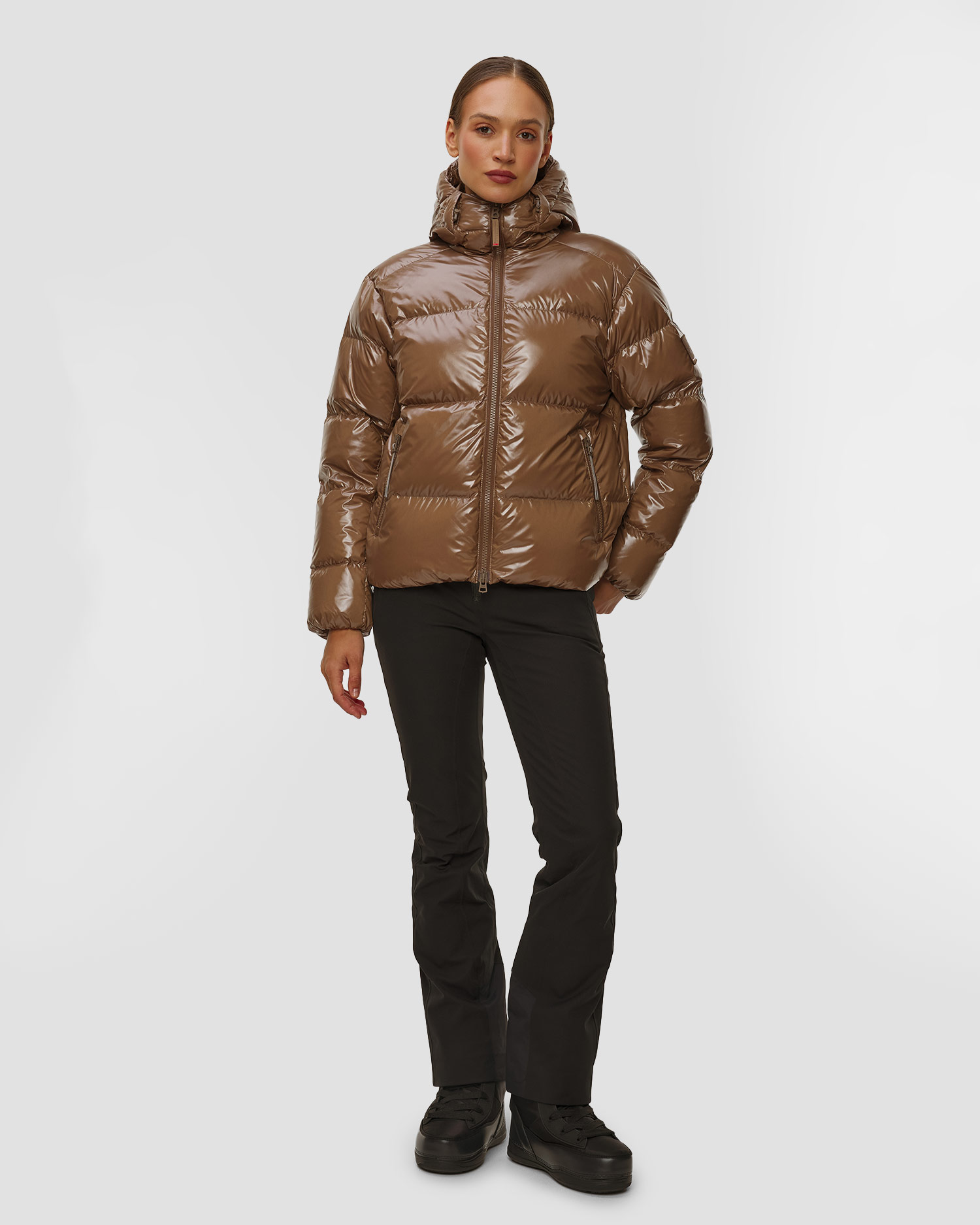 Dámská hnědá prošívaná bunda BOGNER FIRE+ICE Vally-D