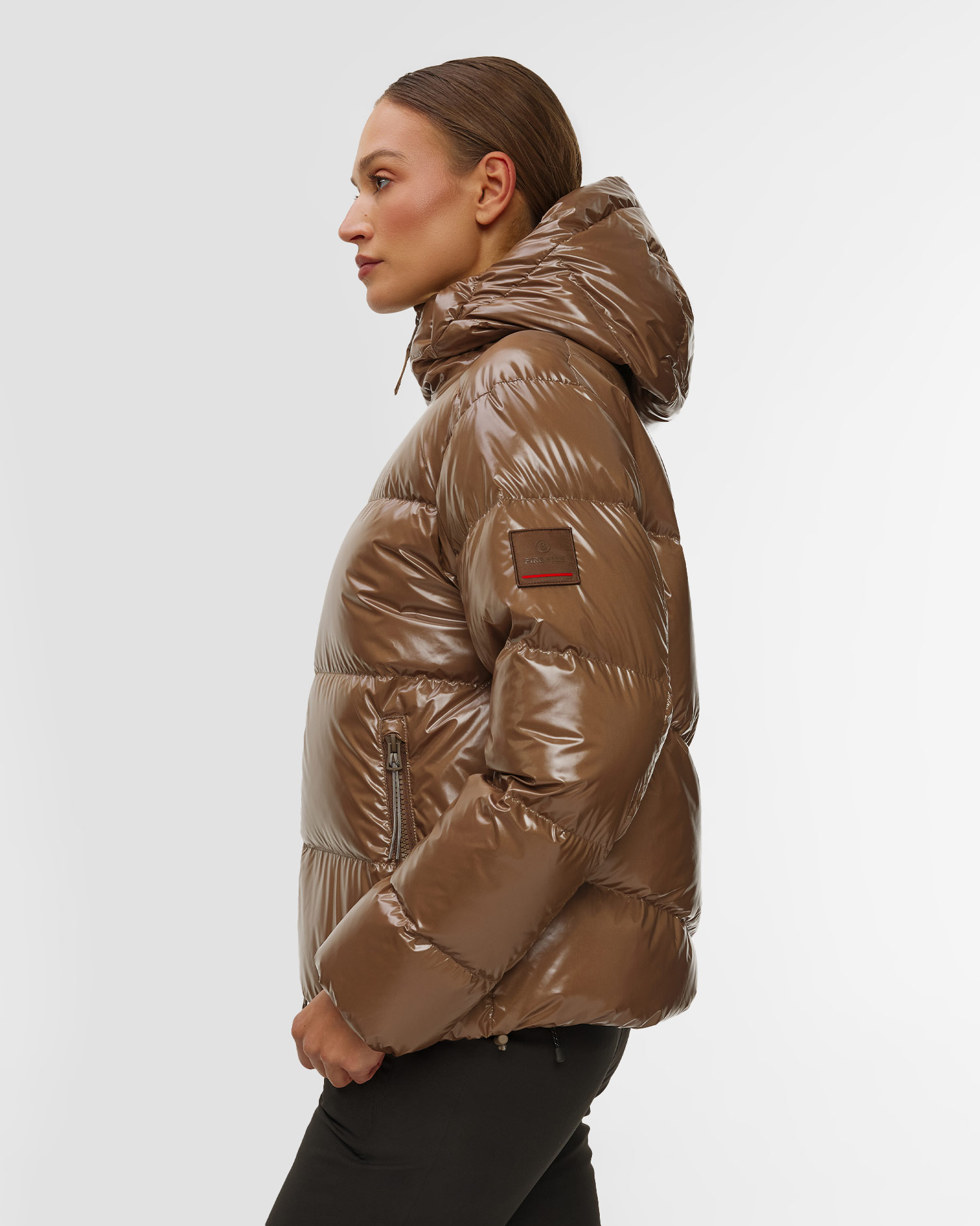 Dámská hnědá prošívaná bunda BOGNER FIRE+ICE Vally-D