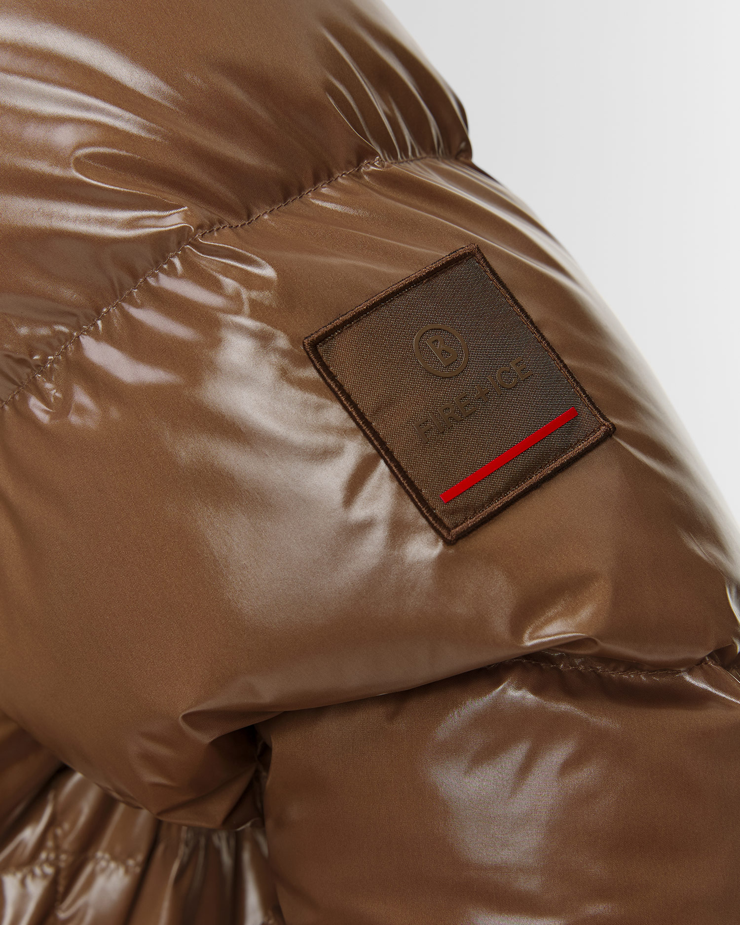 Dámská hnědá prošívaná bunda BOGNER FIRE+ICE Vally-D