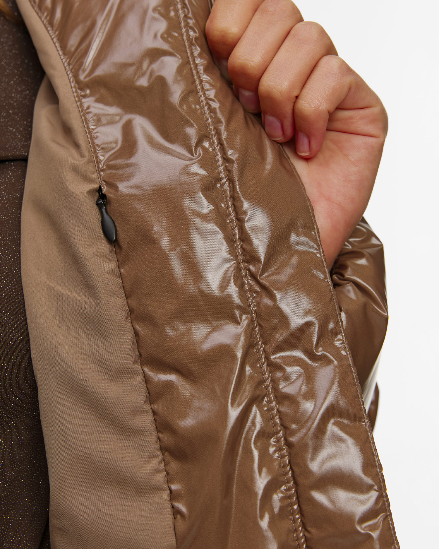 Dámská hnědá prošívaná bunda BOGNER FIRE+ICE Vally-D