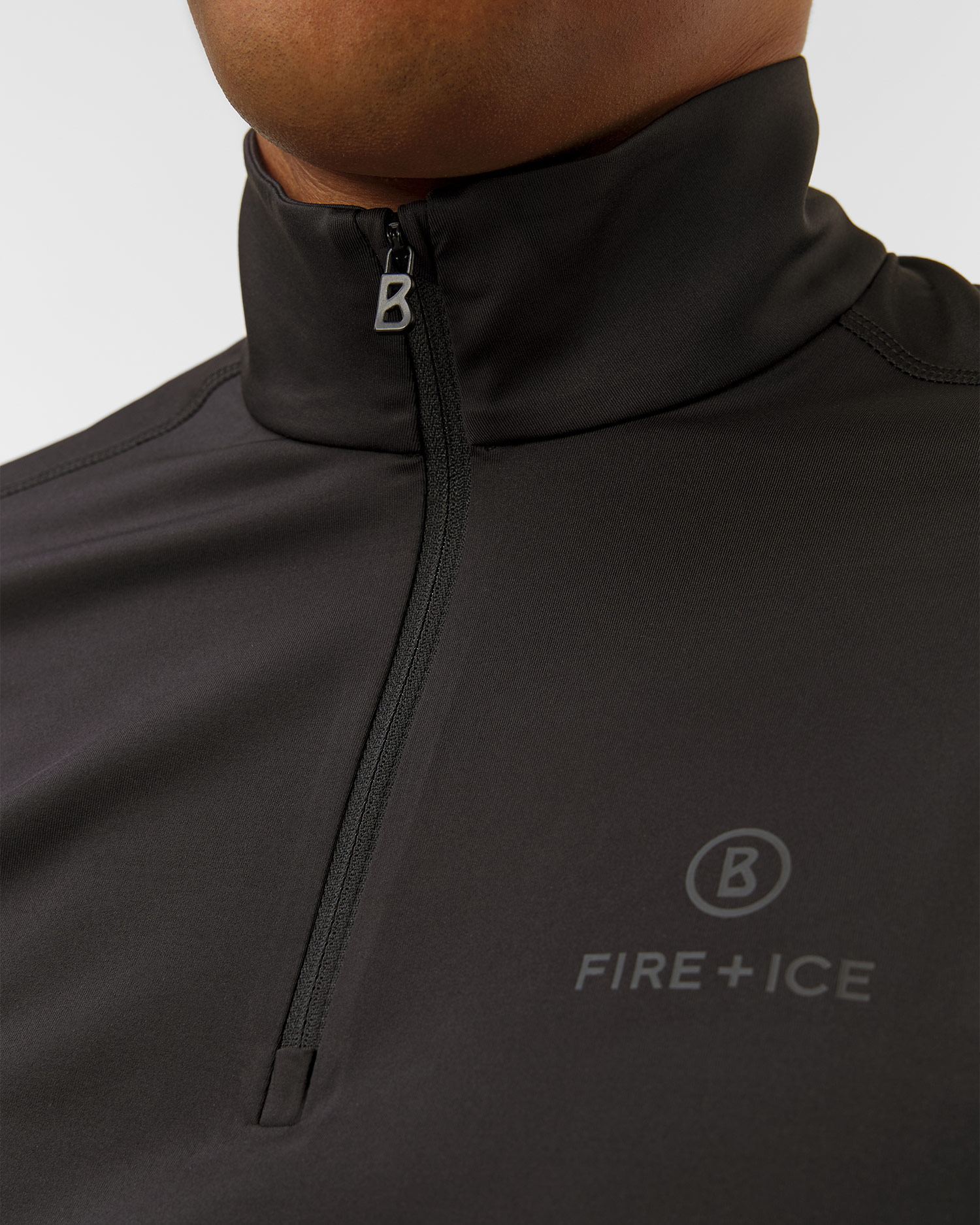 Černý pánský lyžařský rolák BOGNER FIRE+ICE Pascal