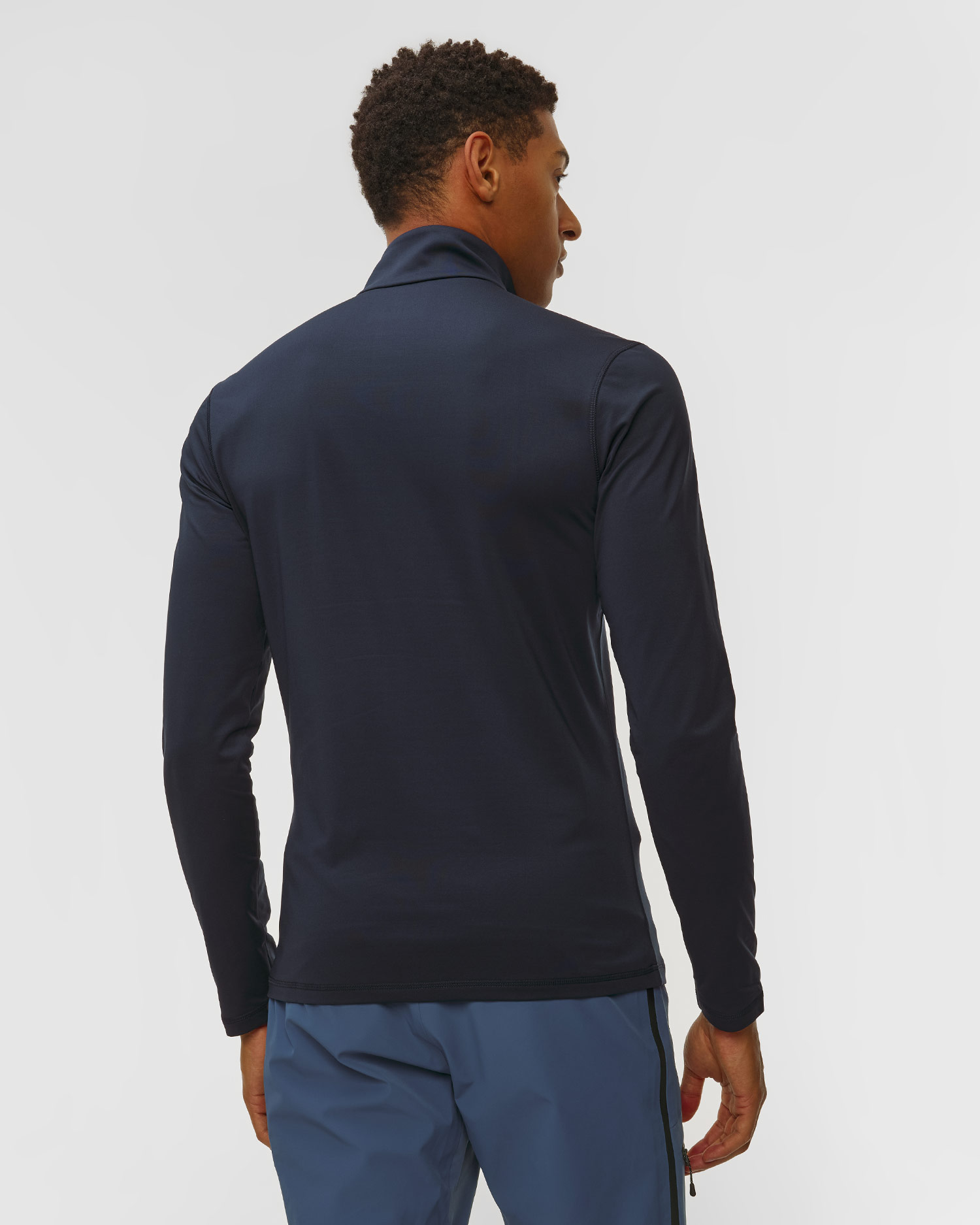 Tmavě modrý pánský lyžařský rolák BOGNER FIRE+ICE Pascal