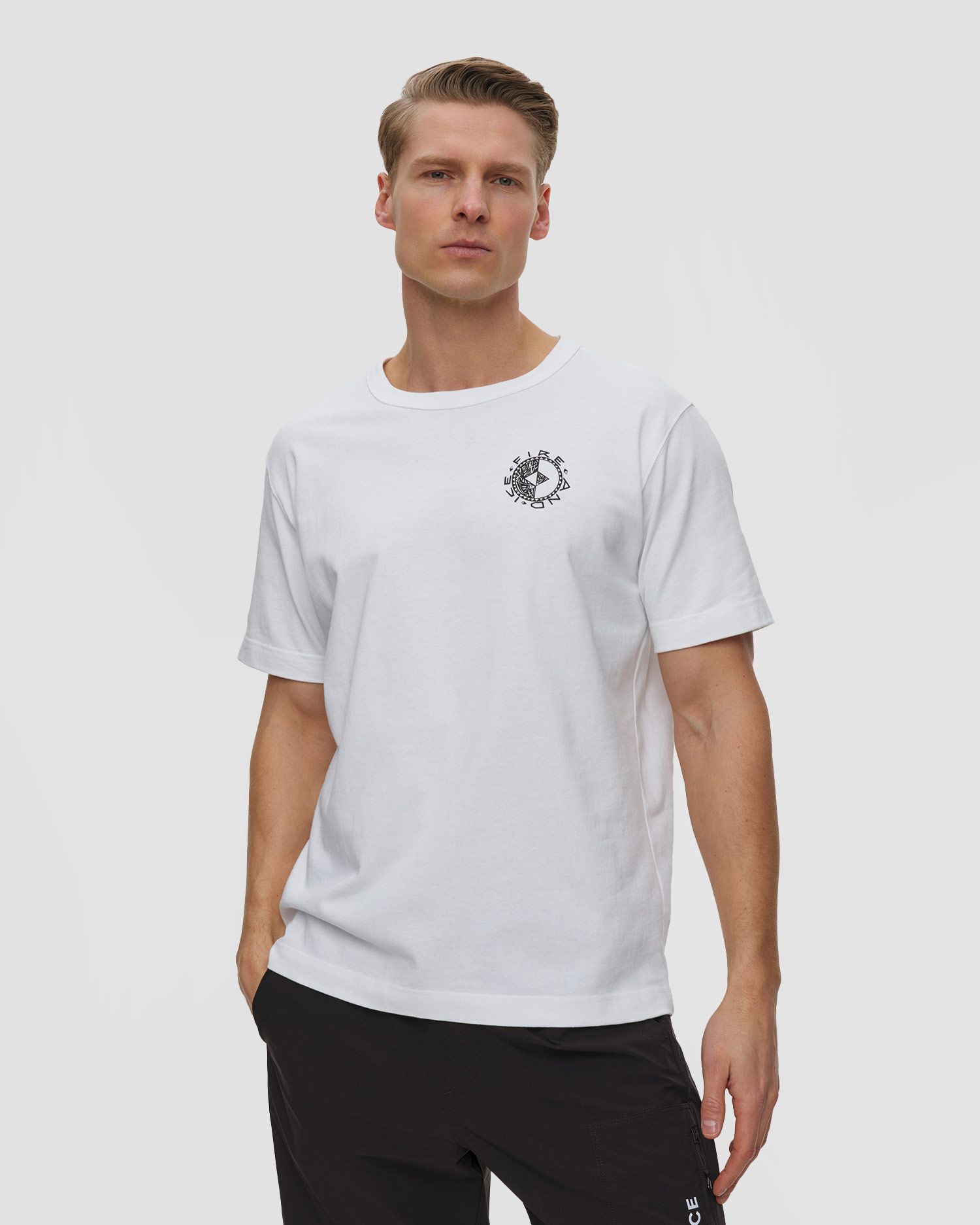 Bílé pánské tričko BOGNER FIRE + ICE LINO