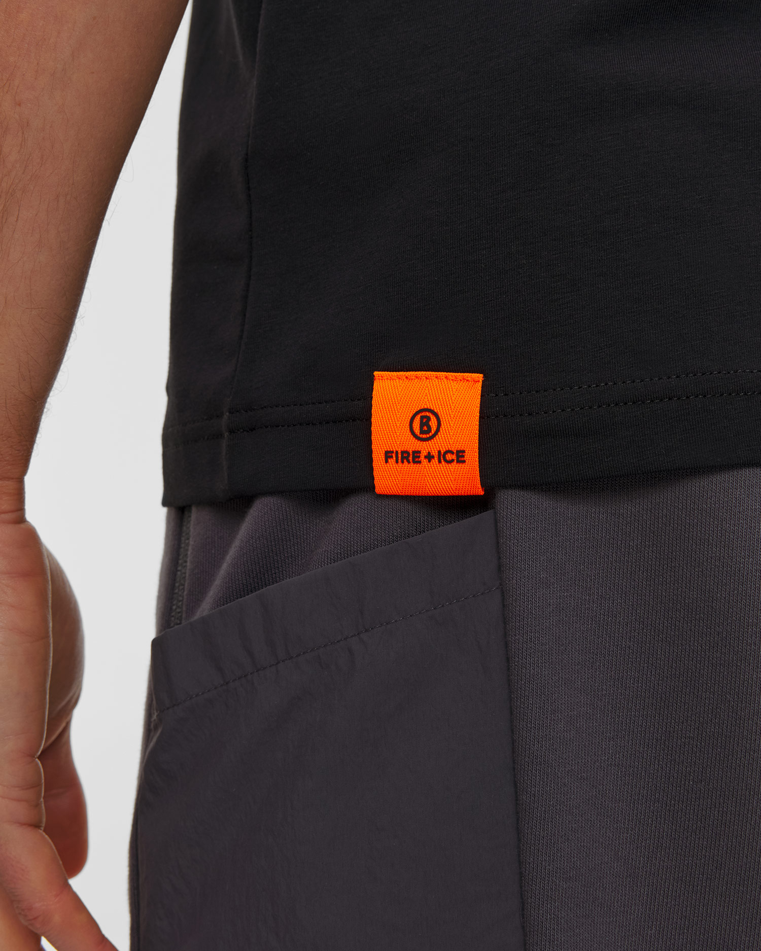 Černé pánské tričko BOGNER Fire + Ice MATTEO