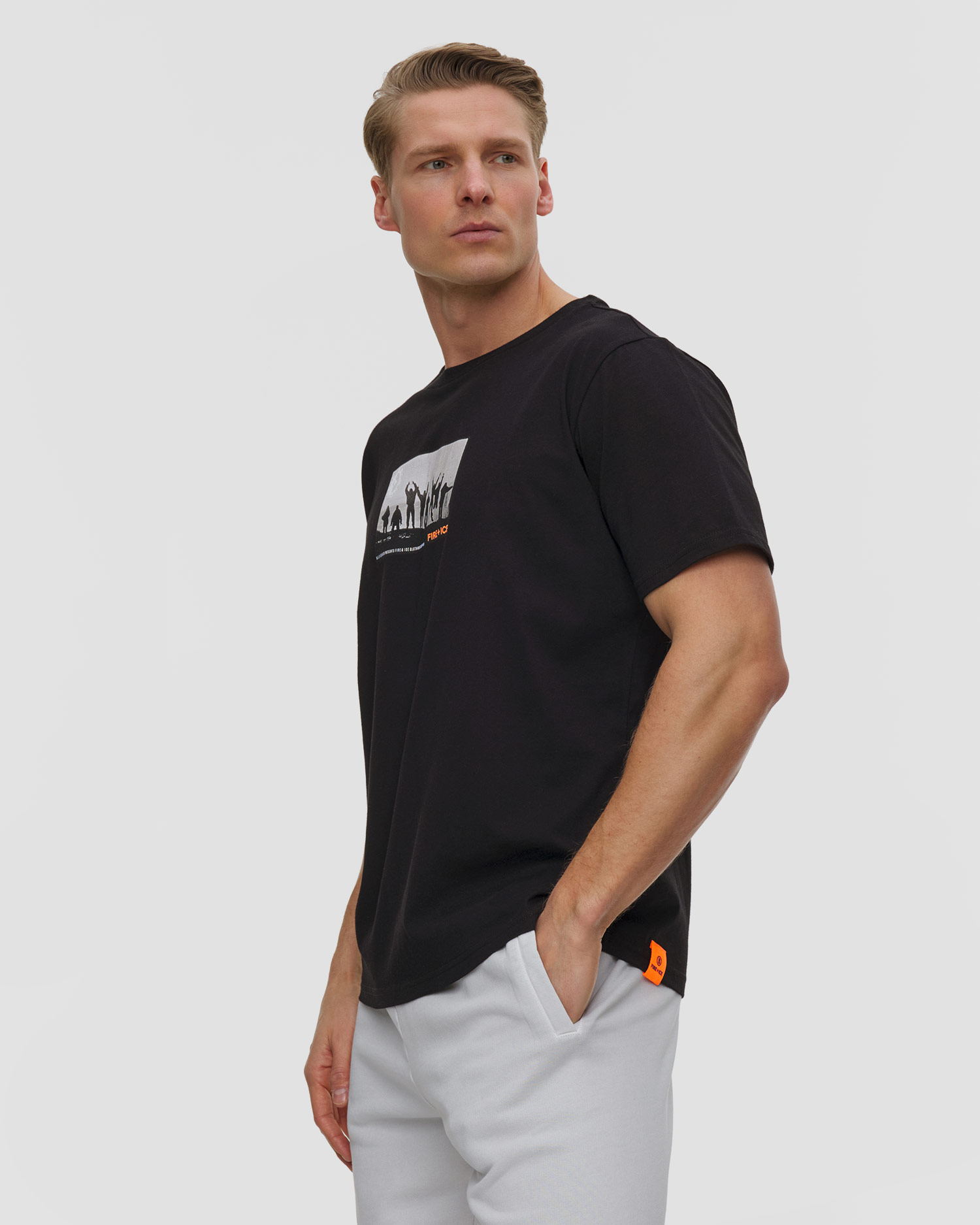 Pánské černé tričko BOGNER FIRE + ICE MICK3