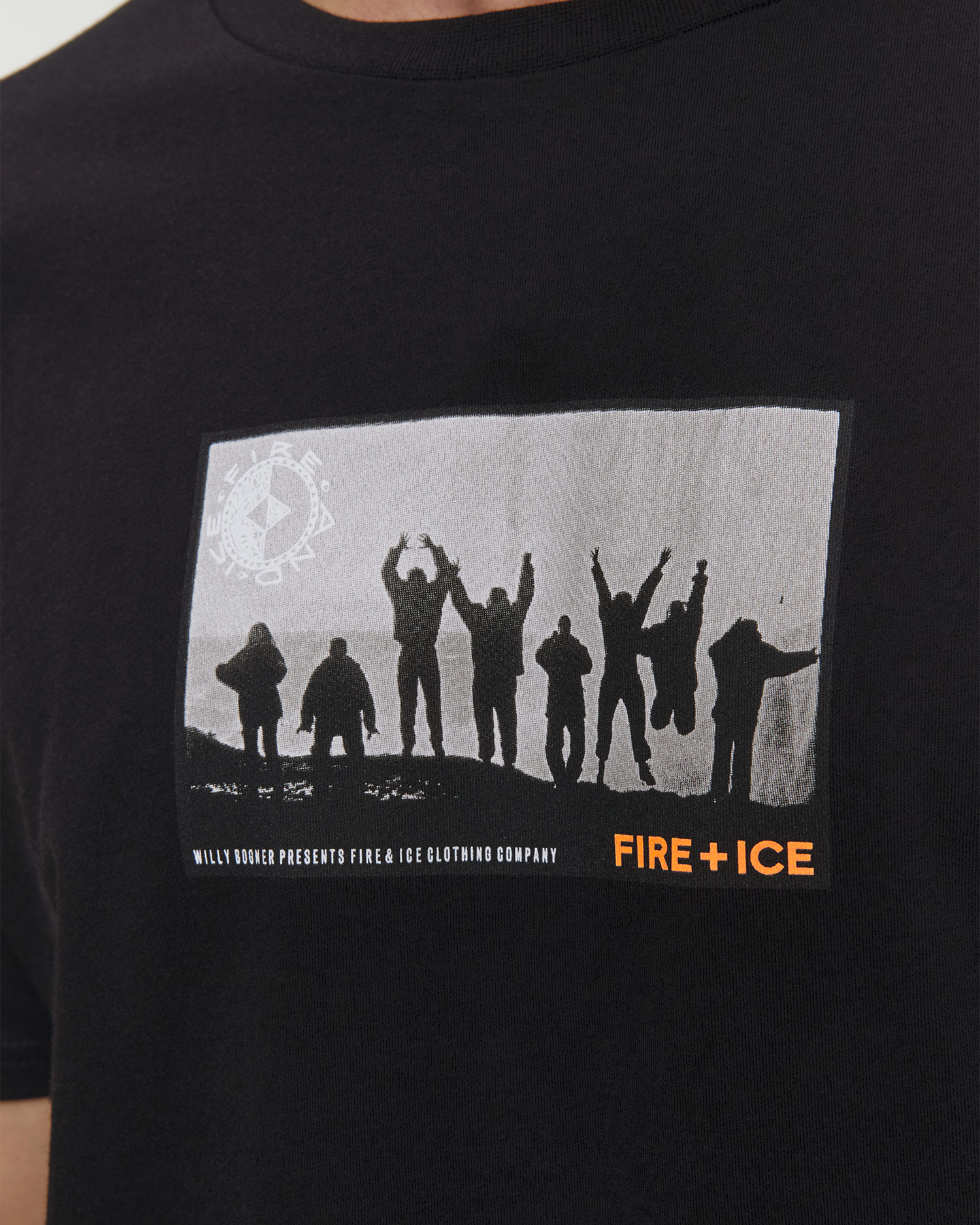 Pánské černé tričko BOGNER FIRE + ICE MICK3