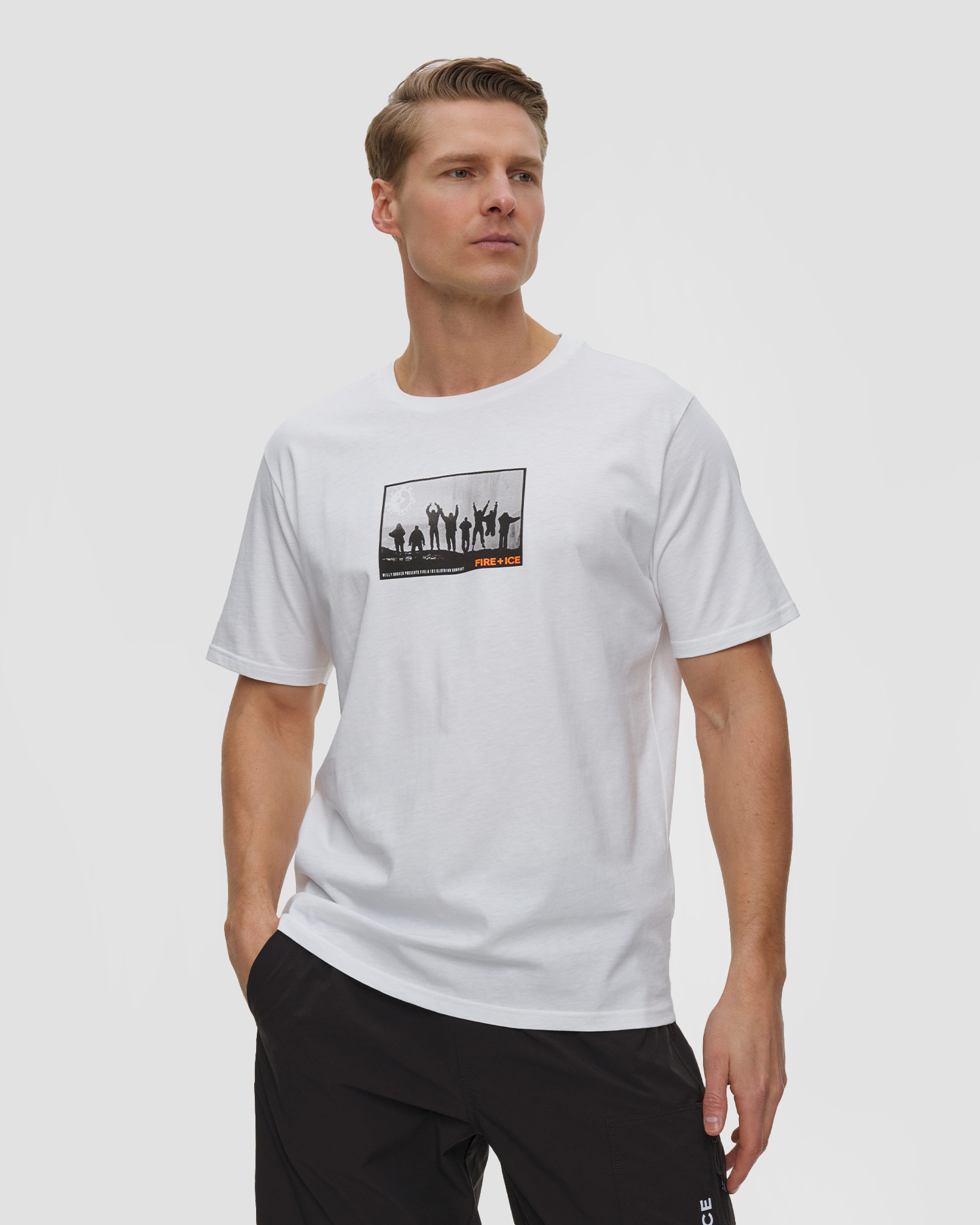 Pánské tričko BOGNER FIRE + ICE MICK3, Barva/Vzor: Biały