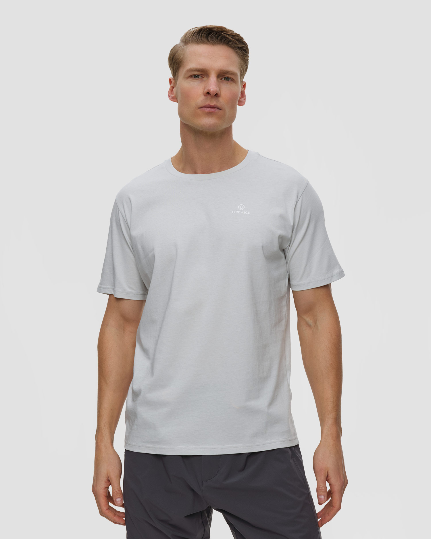 Pánské tričko BOGNER FIRE + ICE MICK3, Barva/Vzor: Szary