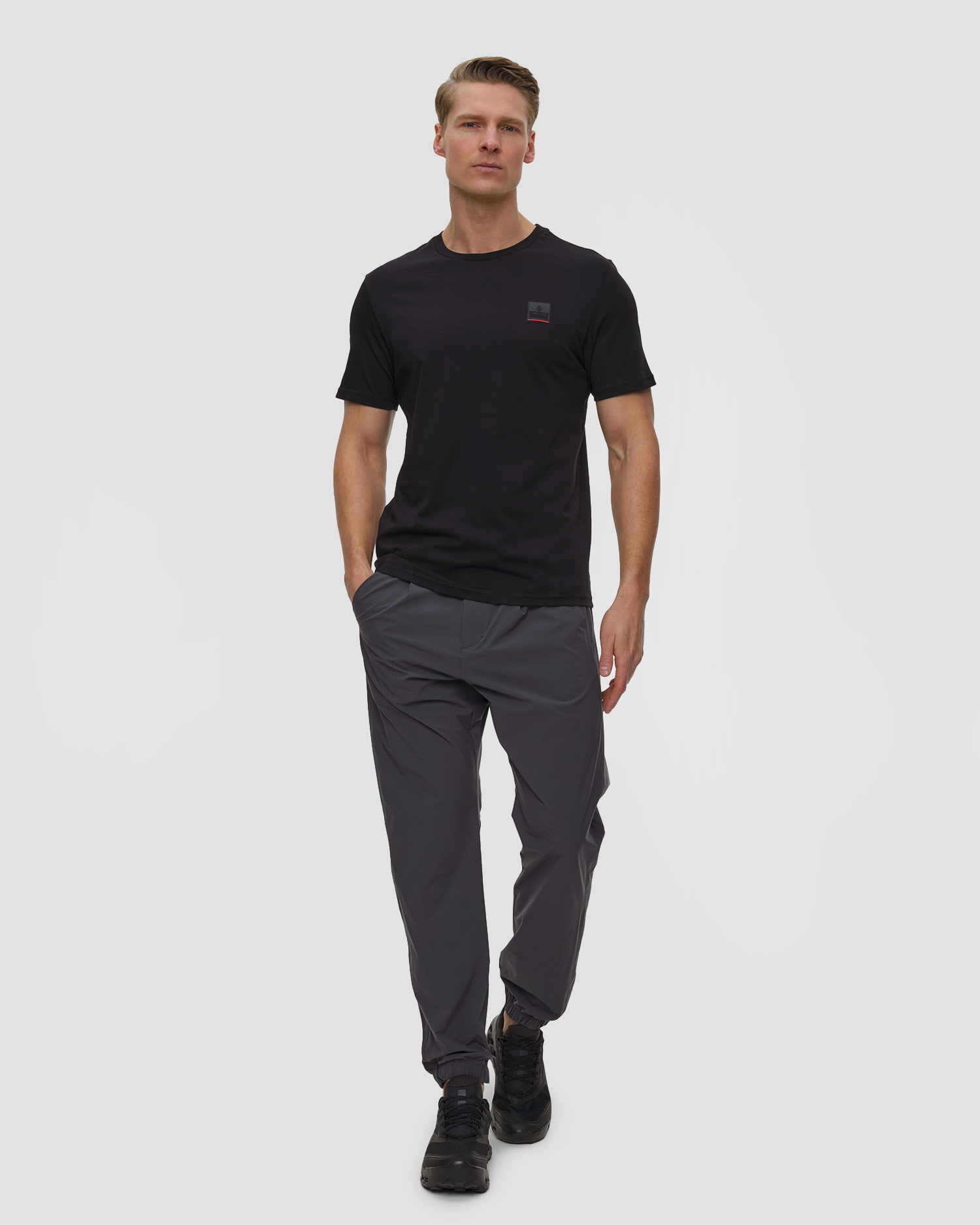 Černé pánské tričko BOGNER FIRE + ICE VITO2