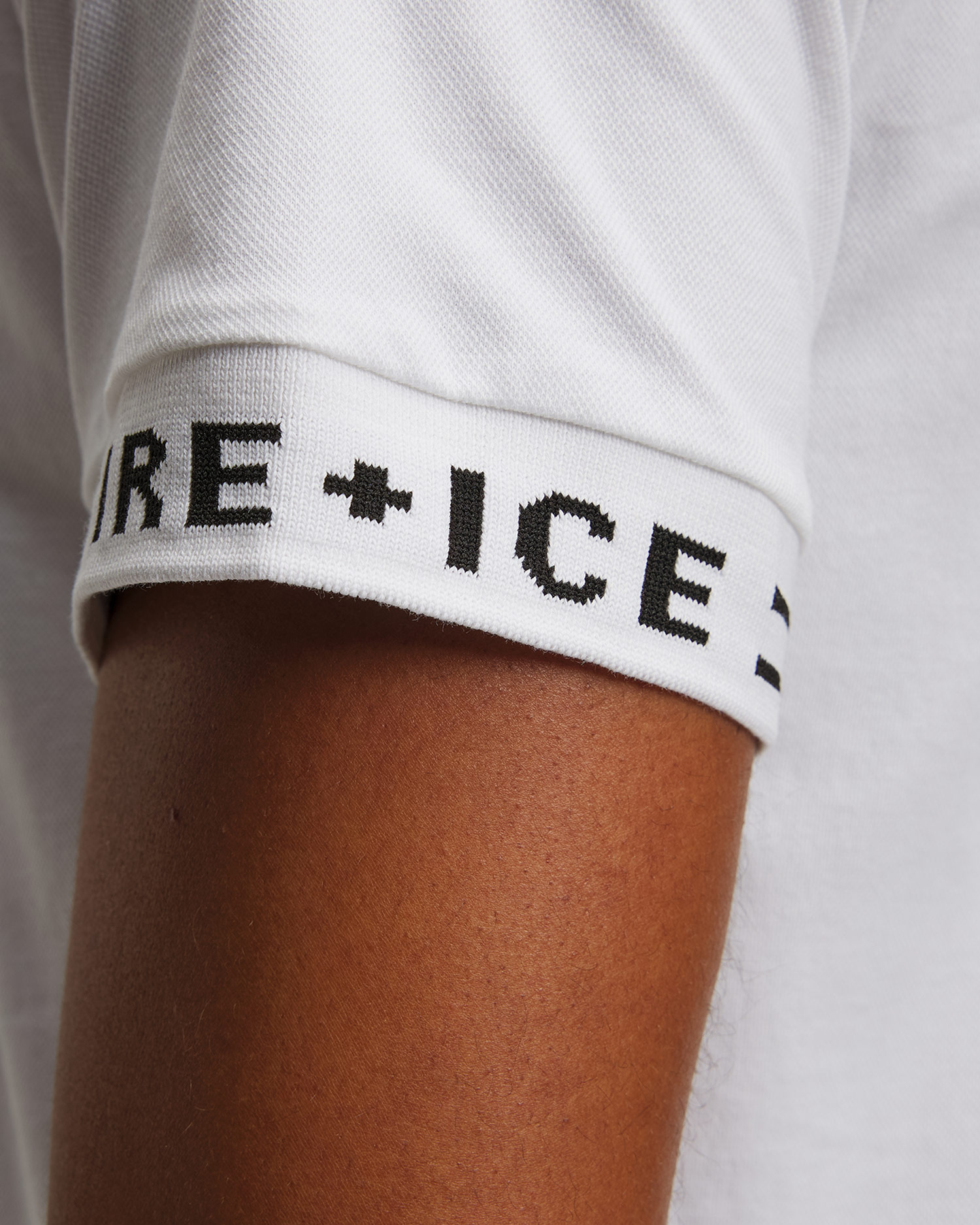 Pánské polo BOGNER FIRE+ICE Arjan v Bílé Barvě