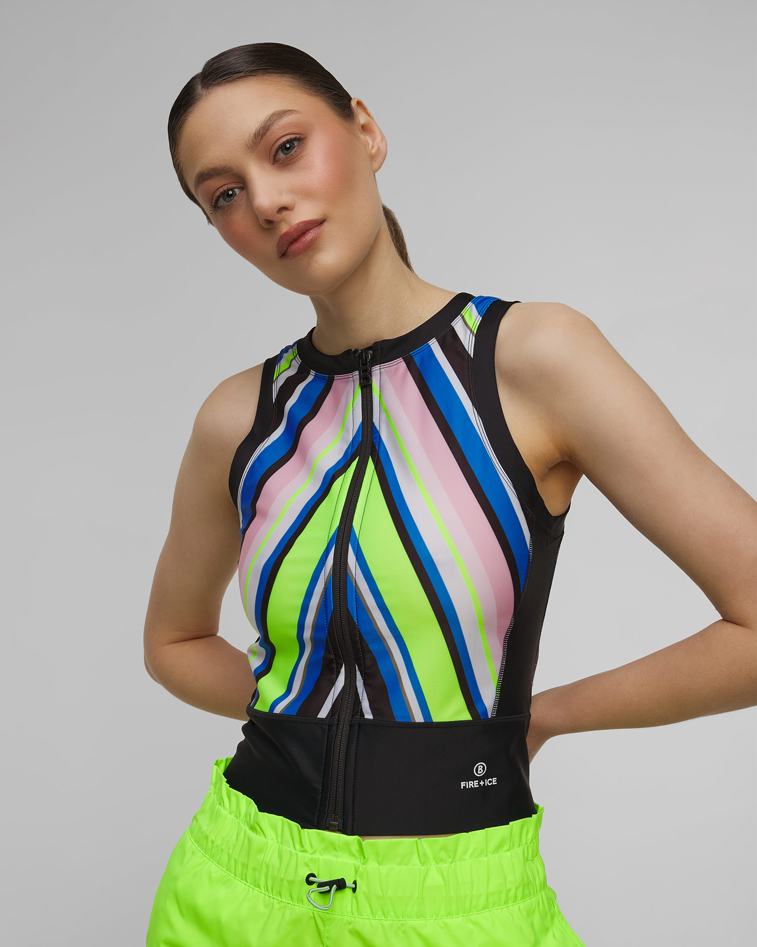 Top sportiv descheiat pentru femei BOGNER FIRE+ICE Alma
